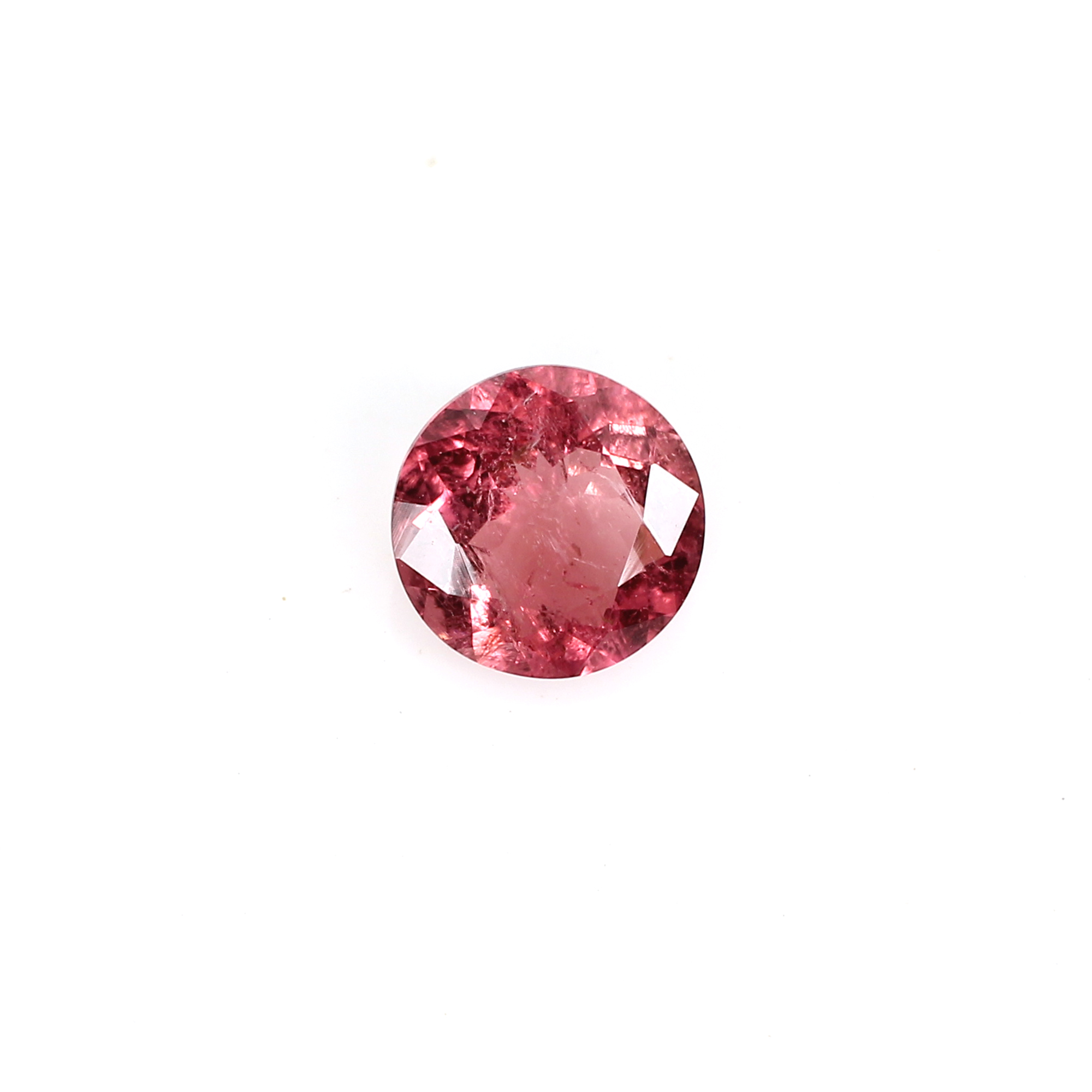 Natural Pink Tourmaline 9mm Round Cut 260Cts Loose Gemstone