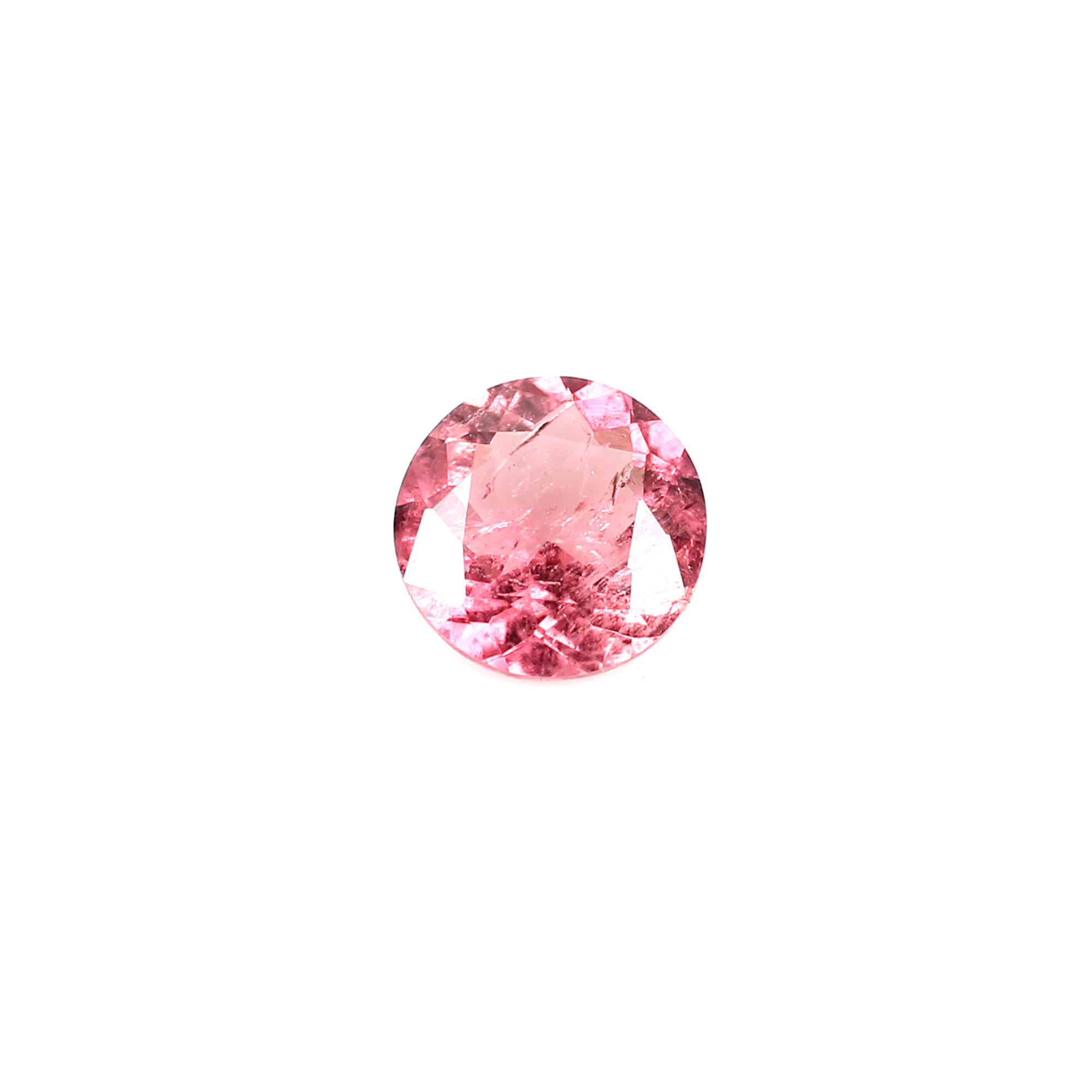 Natural Pink Tourmaline 9mm Round Cut 260Cts Loose Gemstone