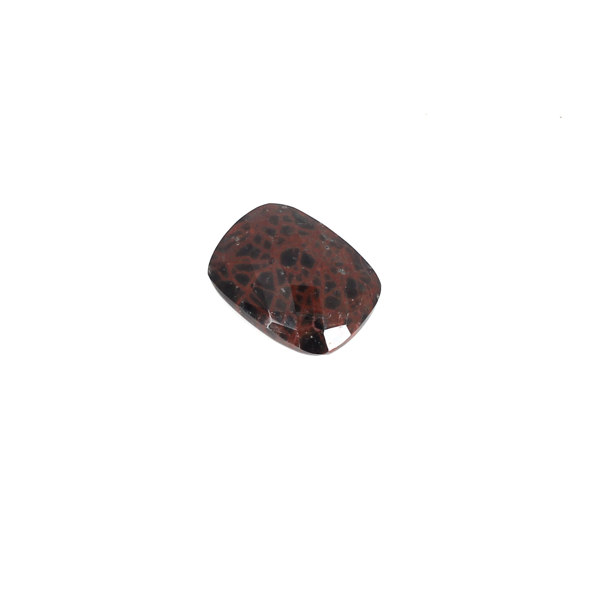 Natural Spider Web Jasper 20x15mm Rectangle Briollet Cut 1285cts Loose Gemstone