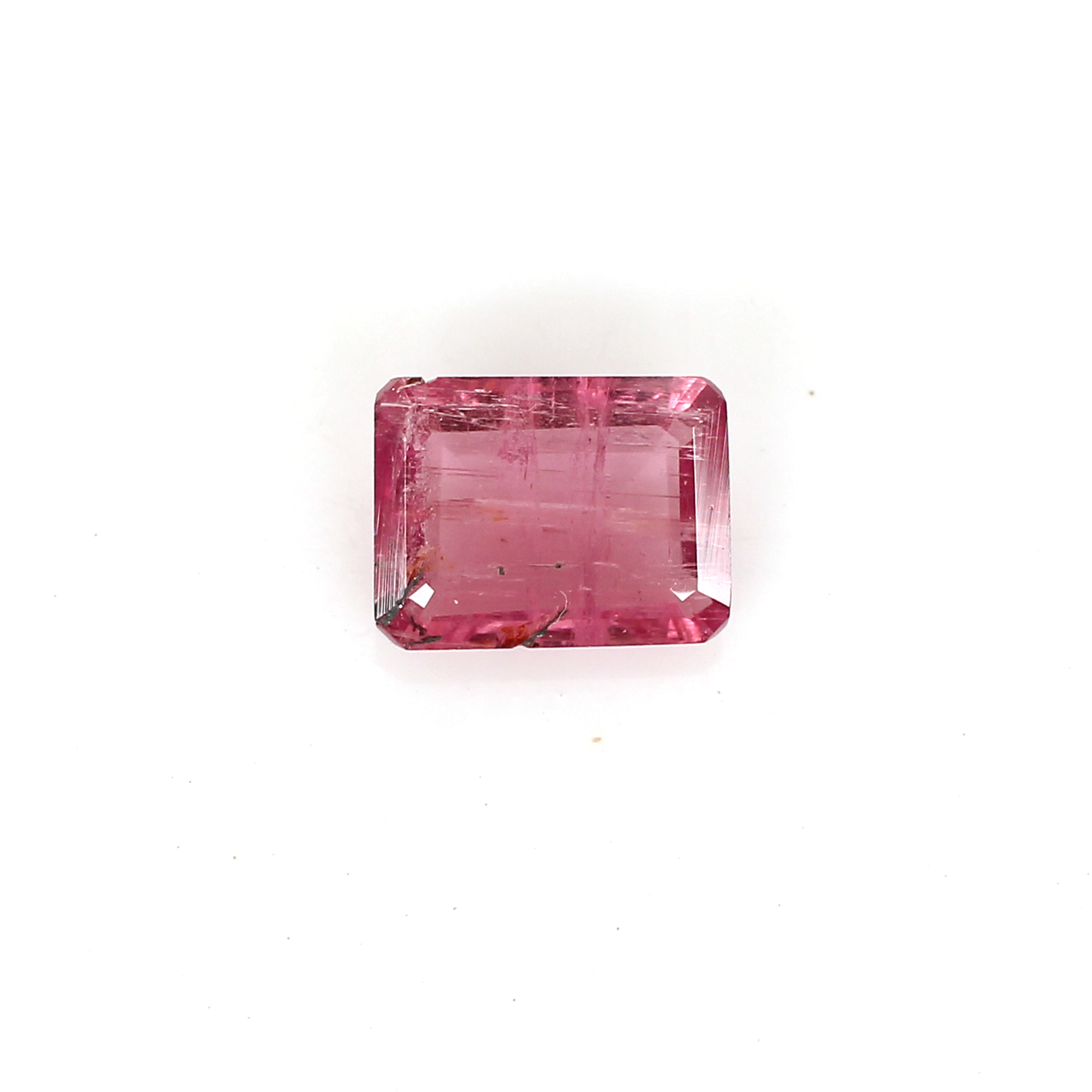 Natural Pink Tourmaline 8x6mm Rectangle Cut 130Cts Loose Gemstone