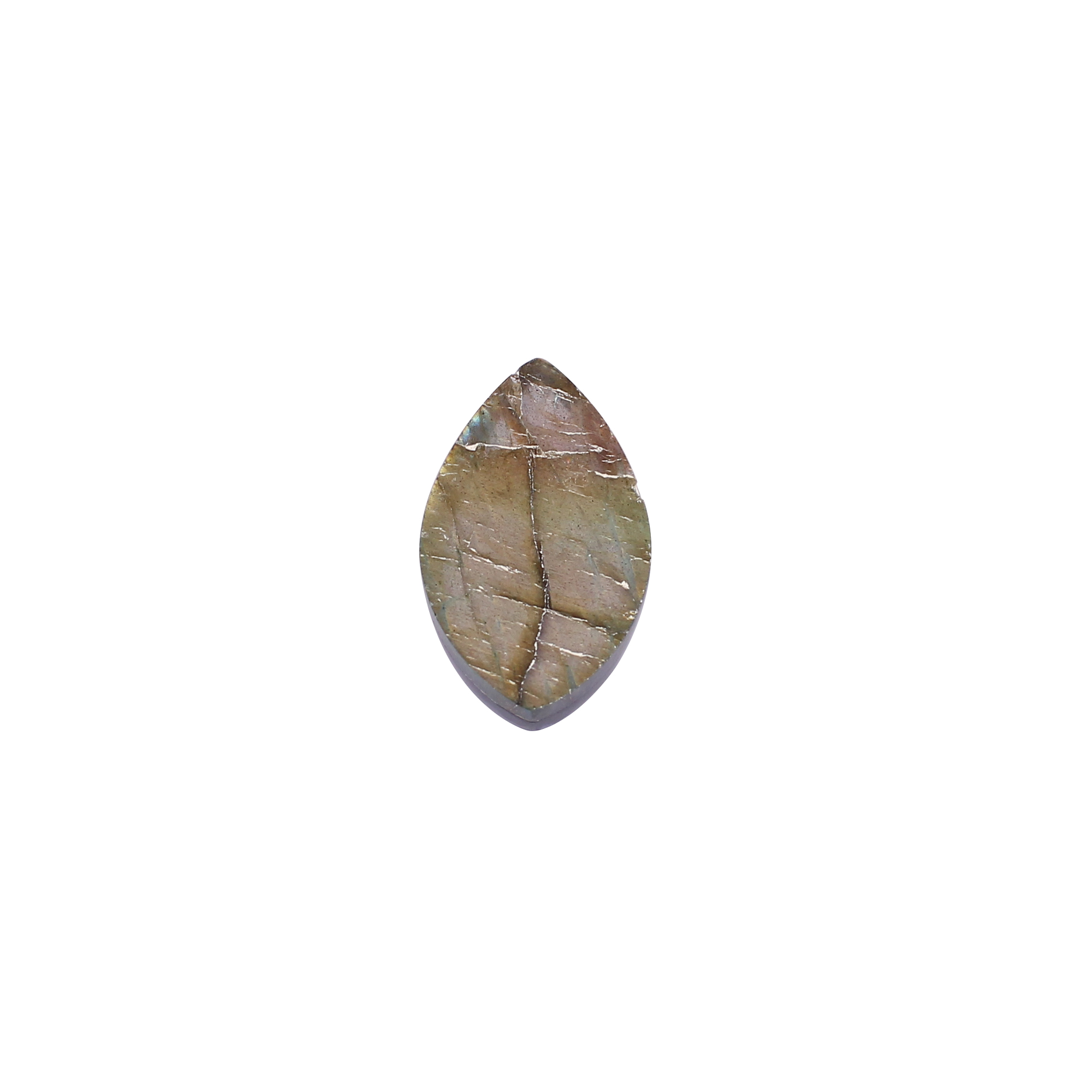 Natural Labradorite Gemstone 1460 Carat 13x22mm for Jewelry Making