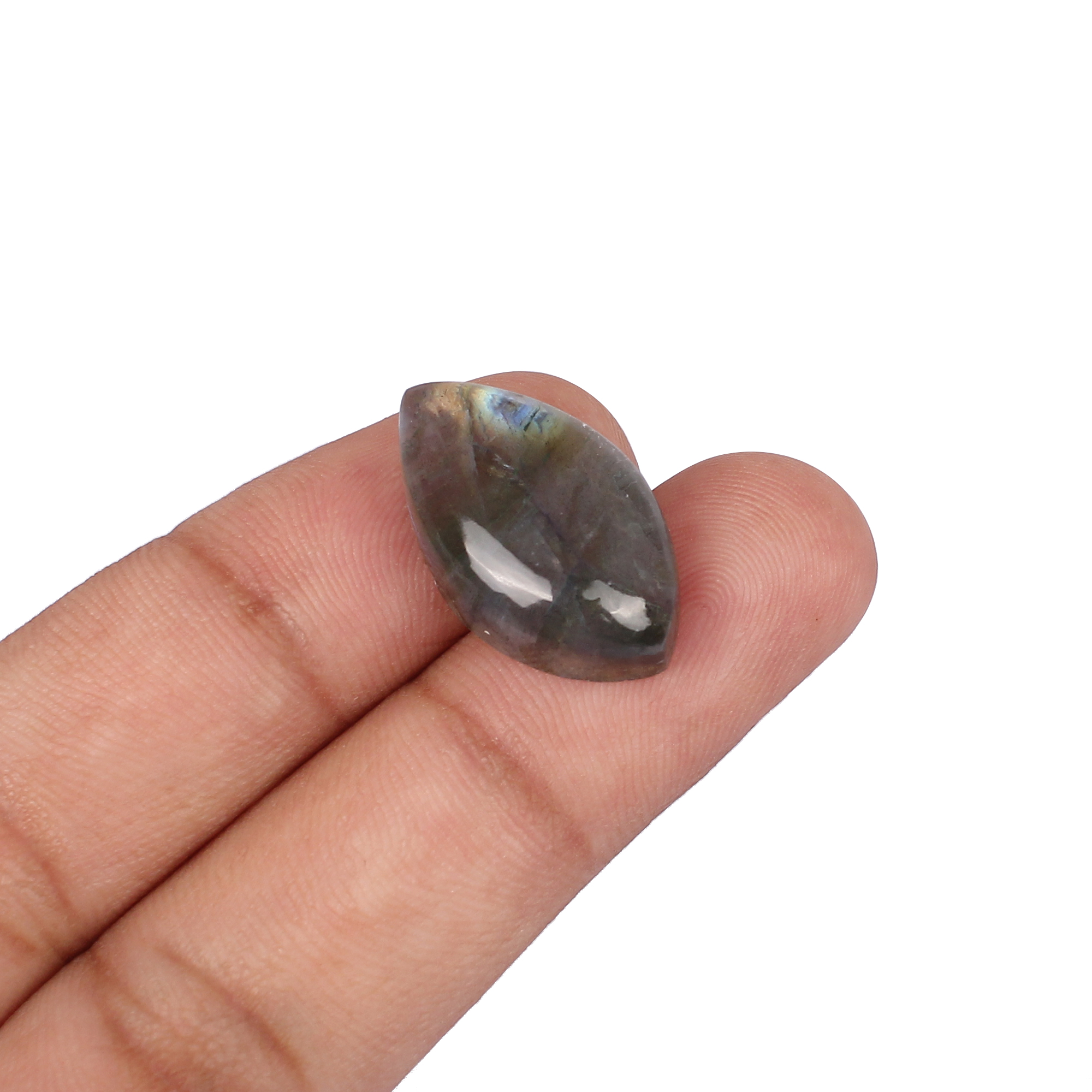 Natural Labradorite Gemstone 1460 Carat 13x22mm for Jewelry Making