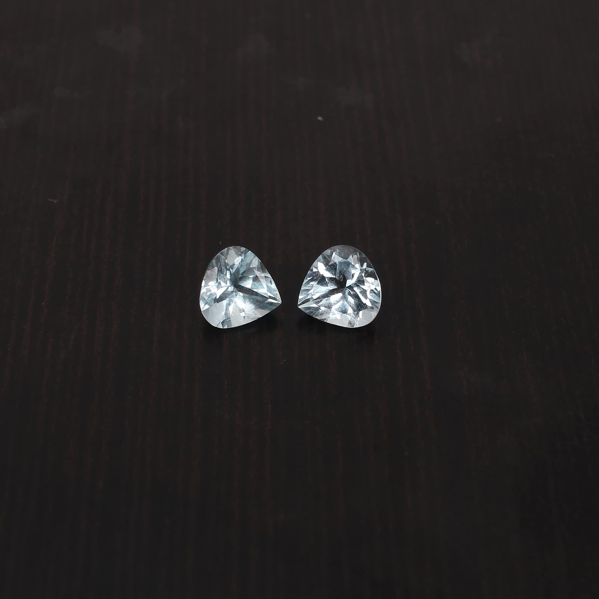 Natural Blue Aquamarine Heart Cut 1cts