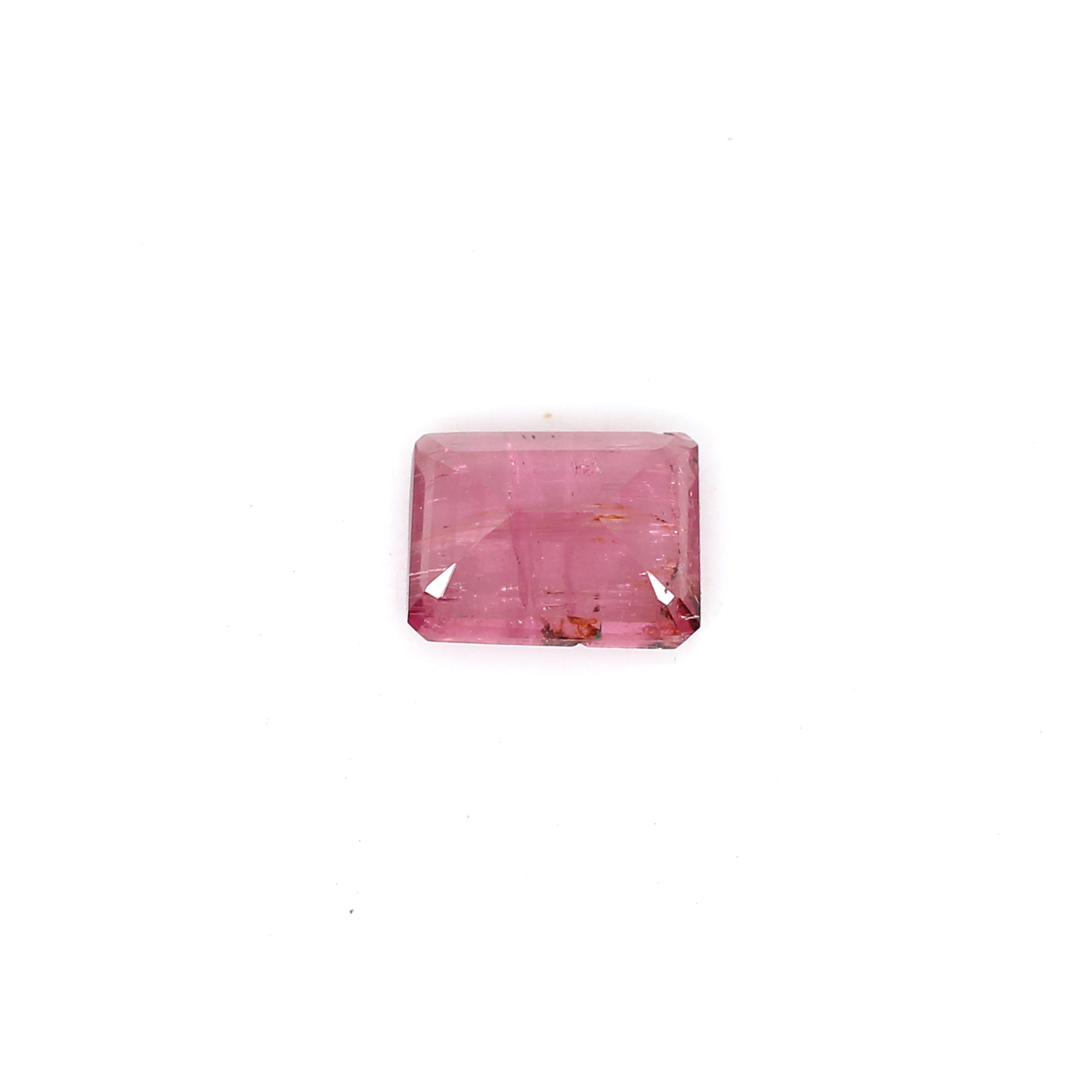 Natural Pink Tourmaline 8x6mm Rectangle Cut 130Cts Loose Gemstone