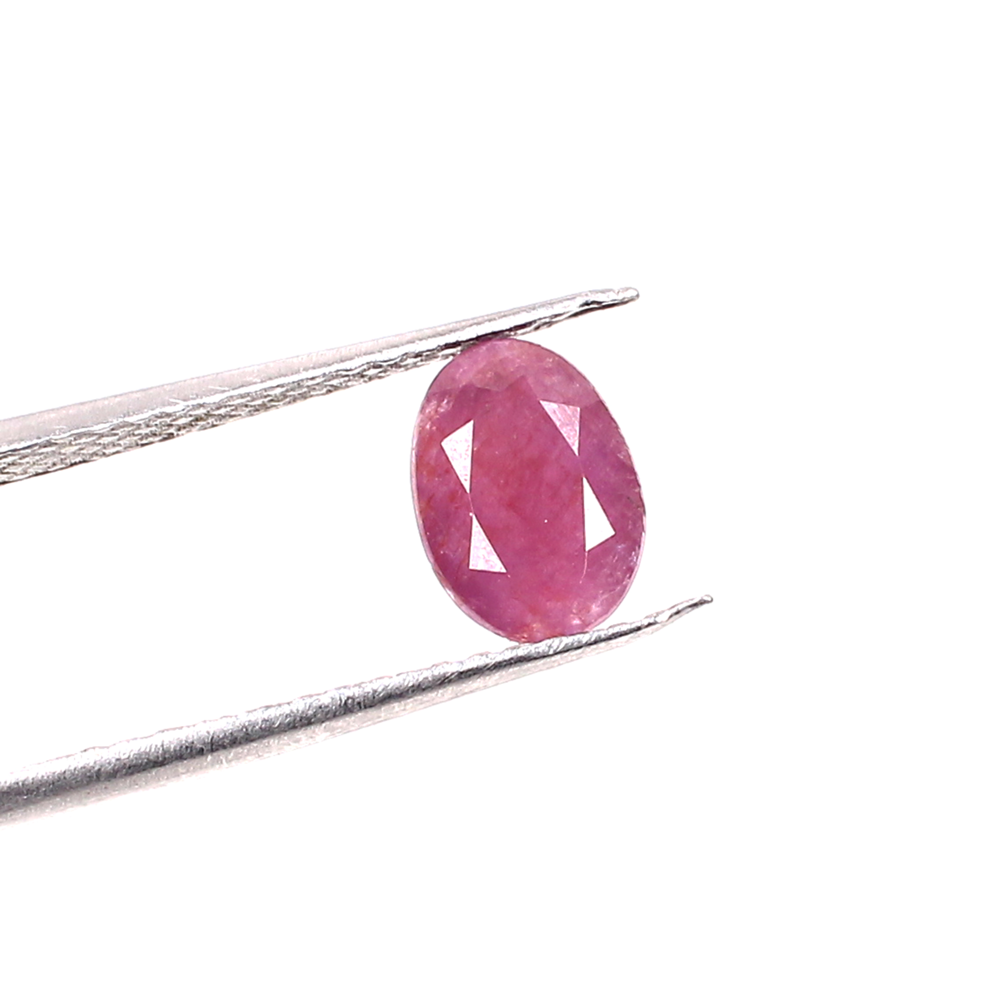 Red Sapphire 85x65mm Oval cut 235Cts Loose Gemstone