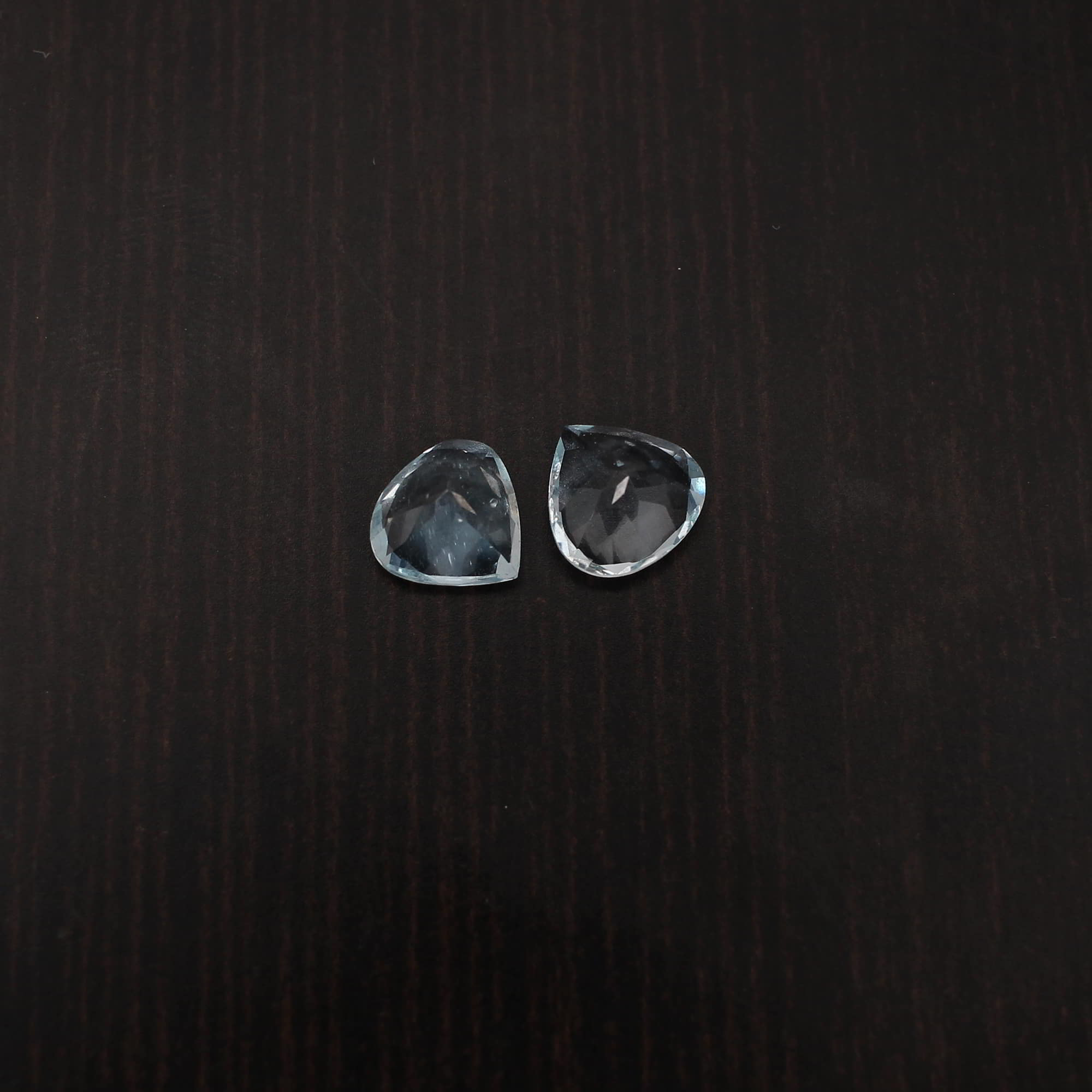 Natural Blue Aquamarine Heart Cut 1cts