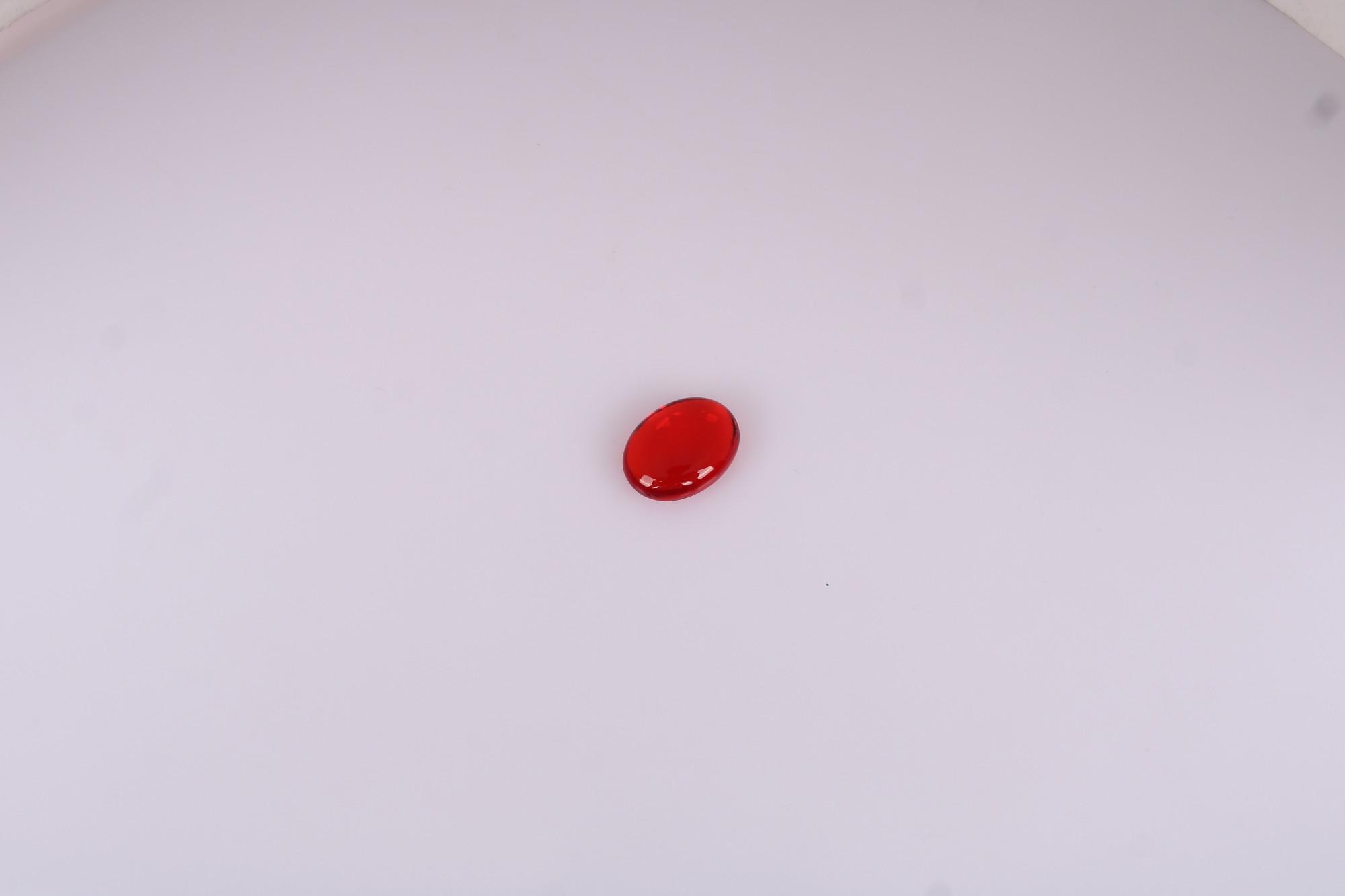 Red Garnet Hydro Gemstone Smooth Briolette 16x12mm 75 Carat for Jewelry Making