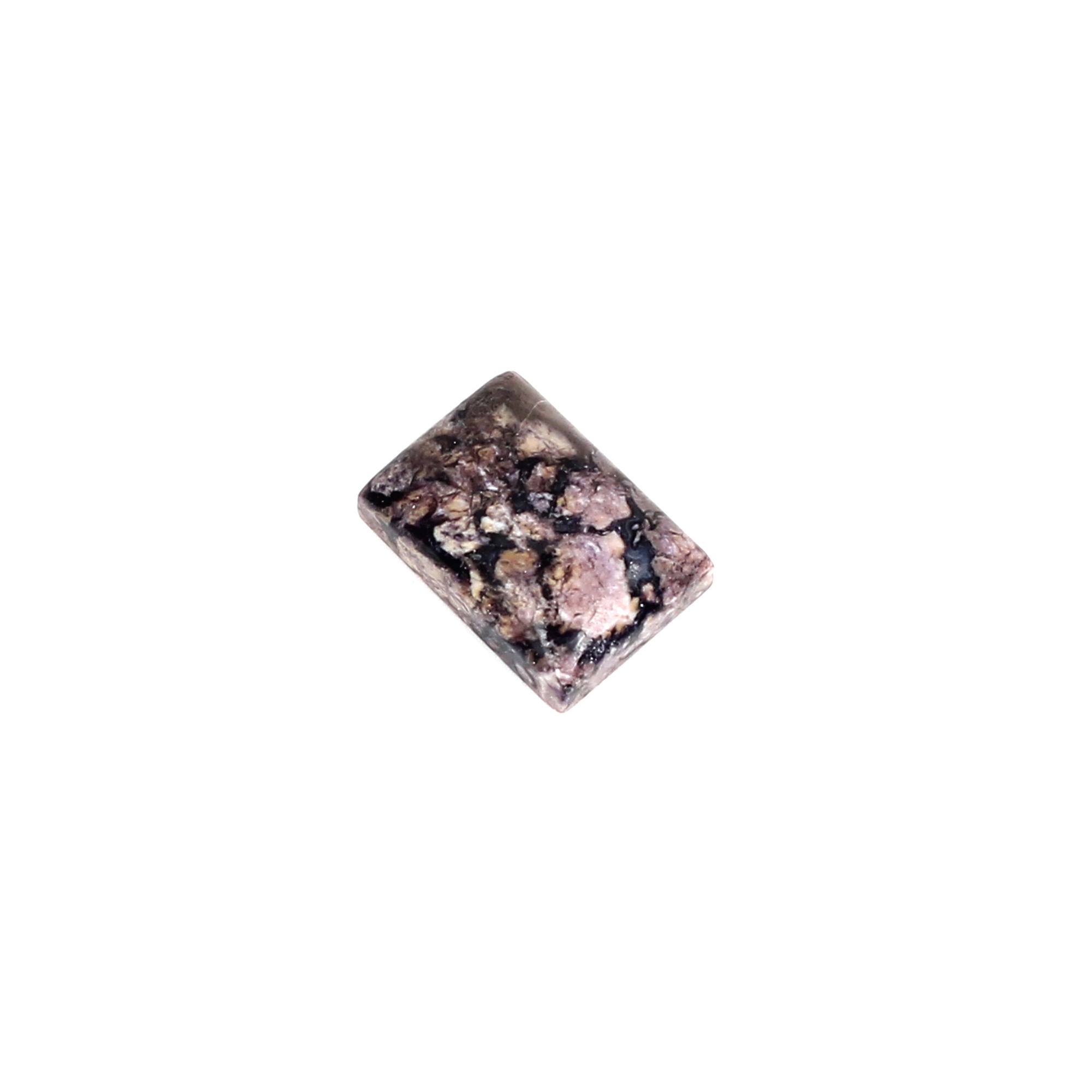 beautiful Fireworks Obsidian 14x10mm Rectangle Cab815cts Loose Gemstone