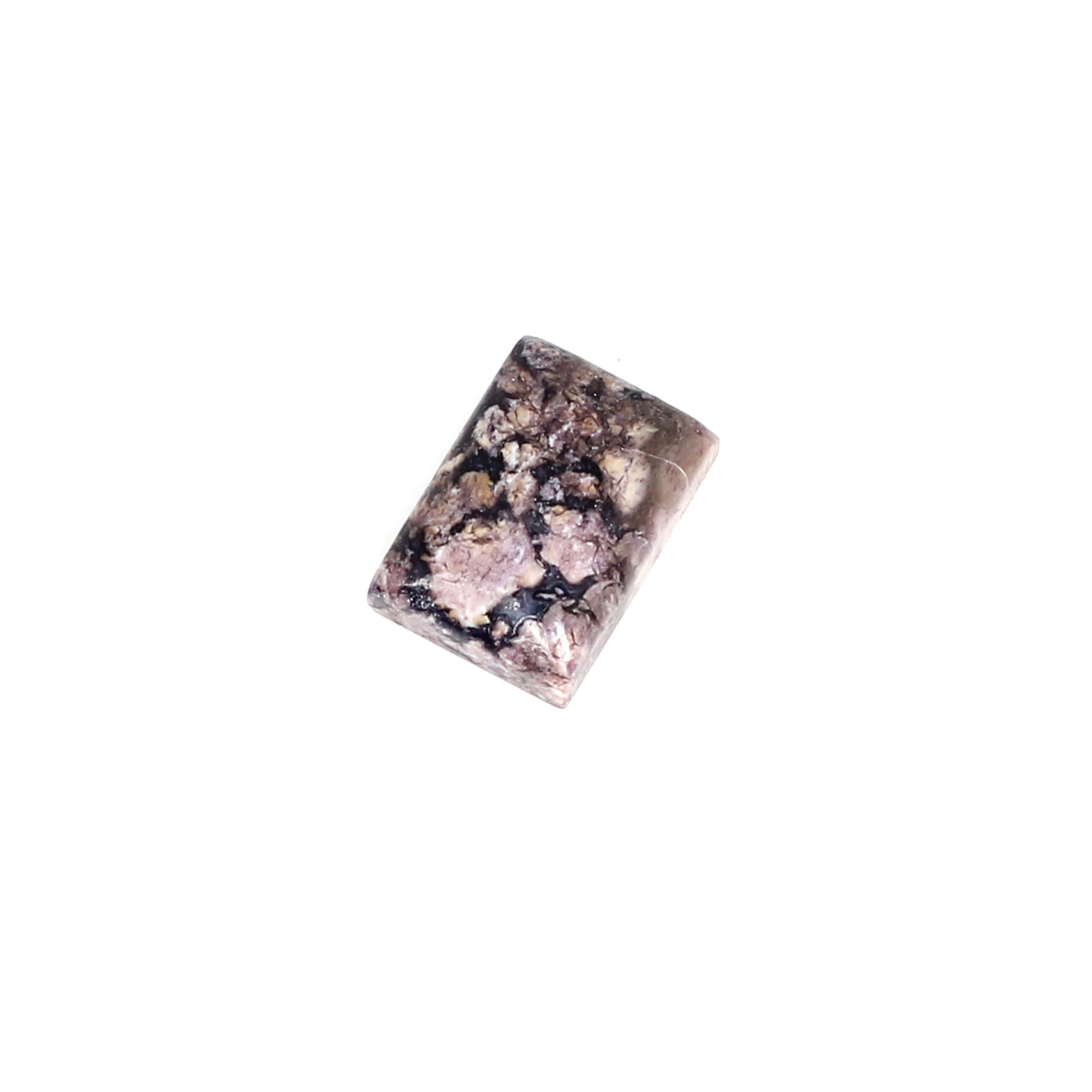 beautiful Fireworks Obsidian 14x10mm Rectangle Cab815cts Loose Gemstone