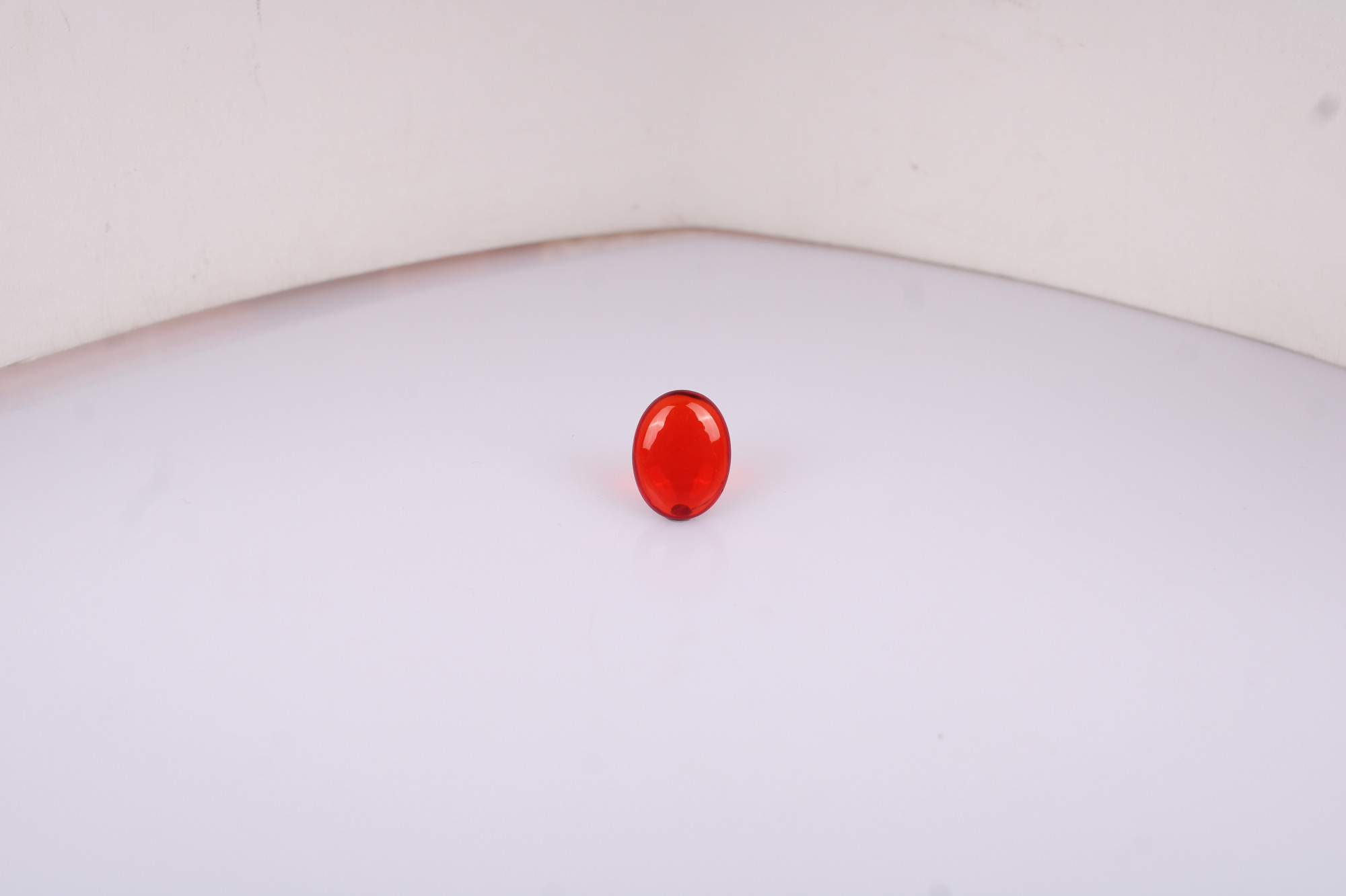 Red Garnet Hydro Gemstone Smooth Briolette 16x12mm 75 Carat for Jewelry Making