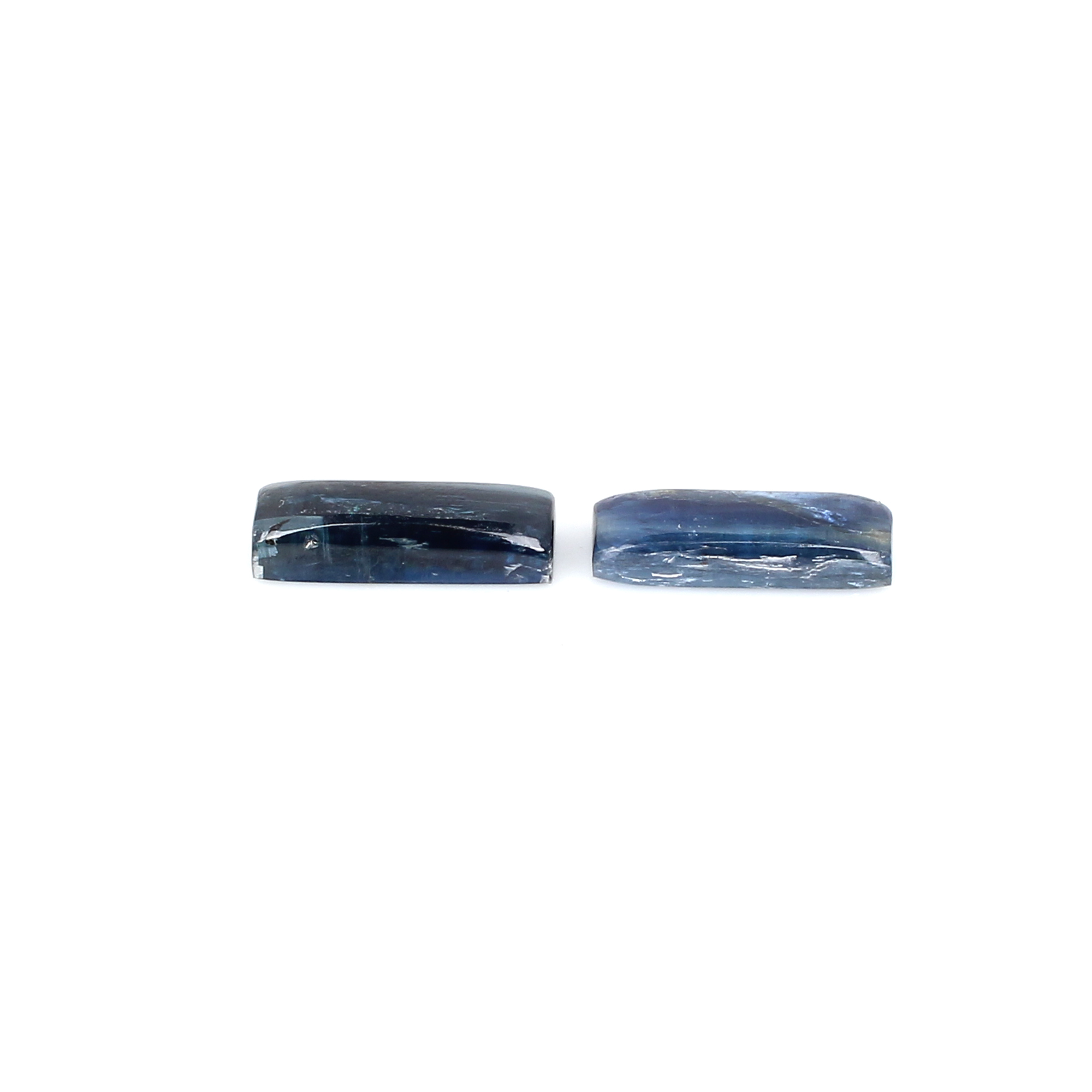 Natural Kyanite 14x4mm Rectangle Cab 700Cts