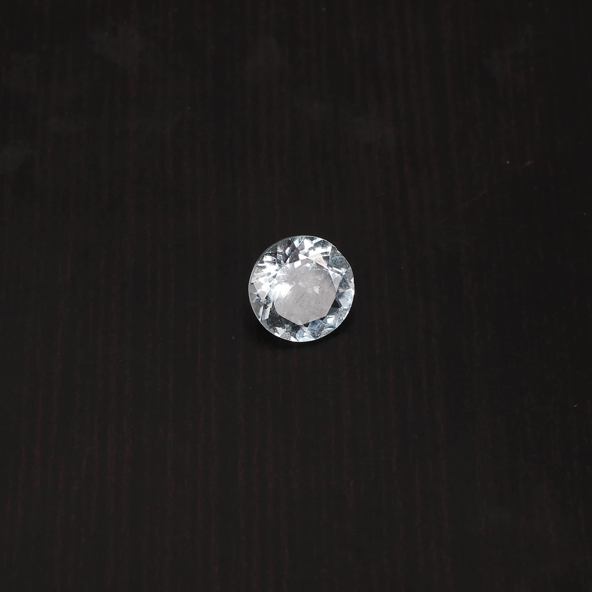 Natural Blue Aquamarine Round Cut 2cts