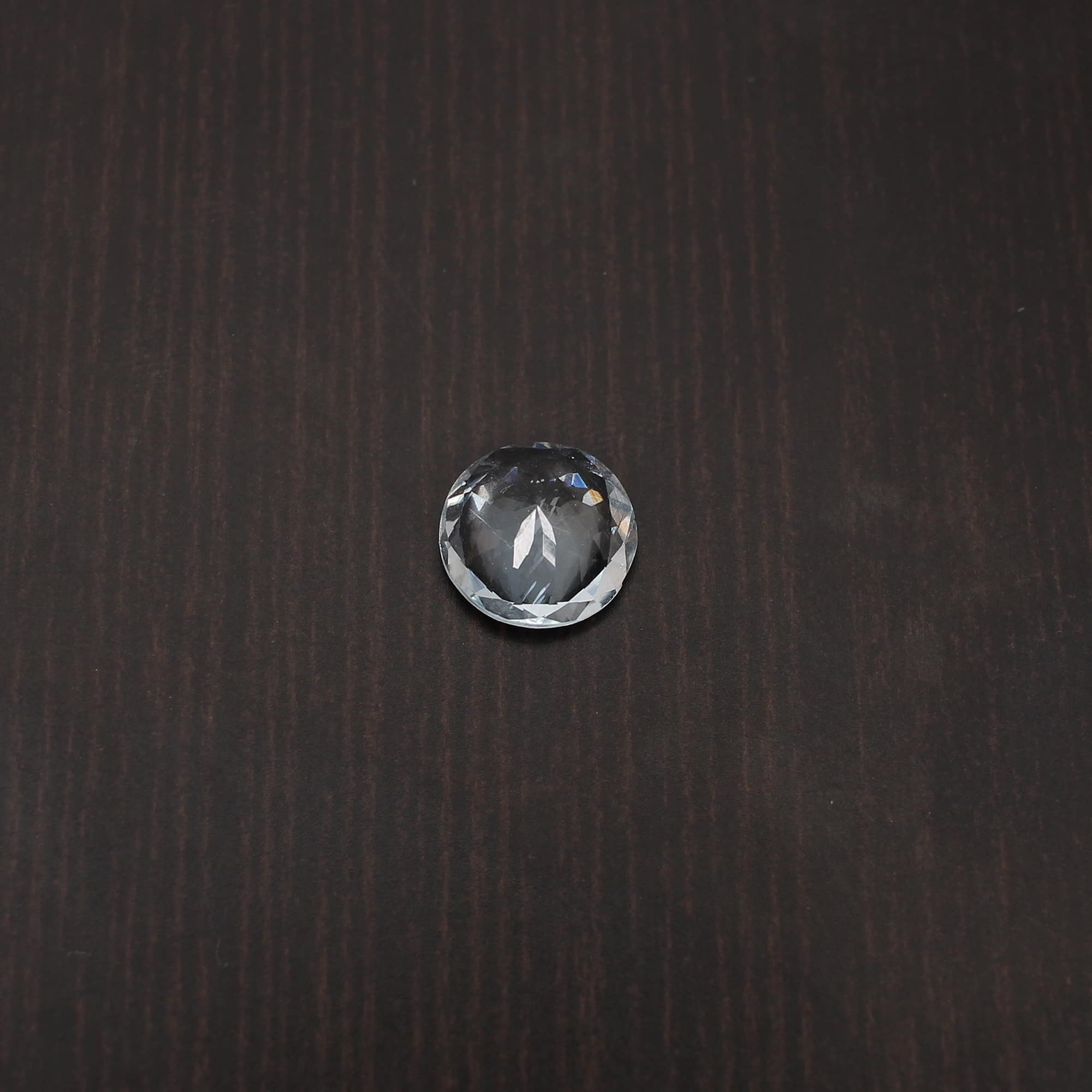 Natural Blue Aquamarine Round Cut 2cts