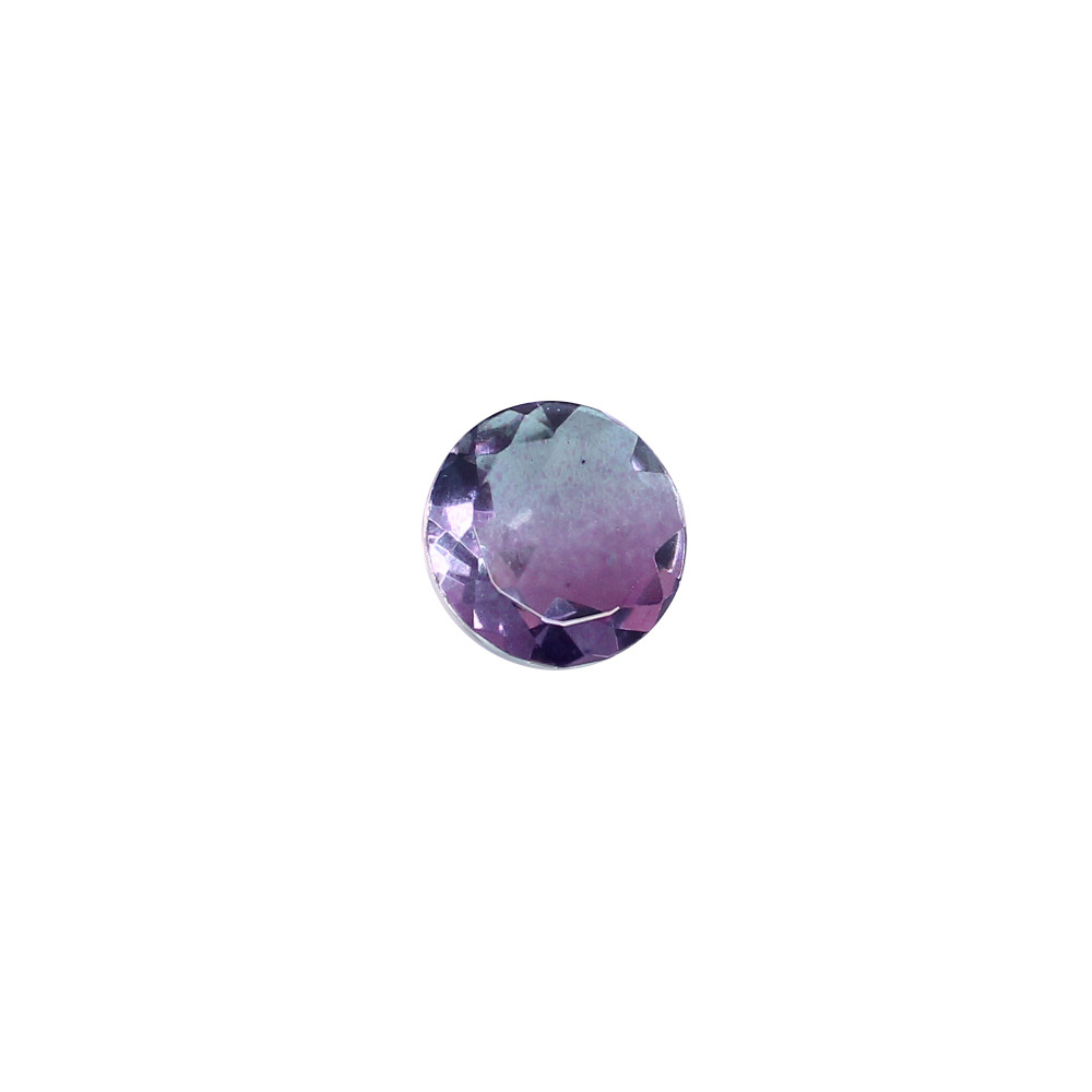 Image of Synthetic Alexandrite Doublet Gemstone 2.90 Carat 10x10mm for Jewelry Making