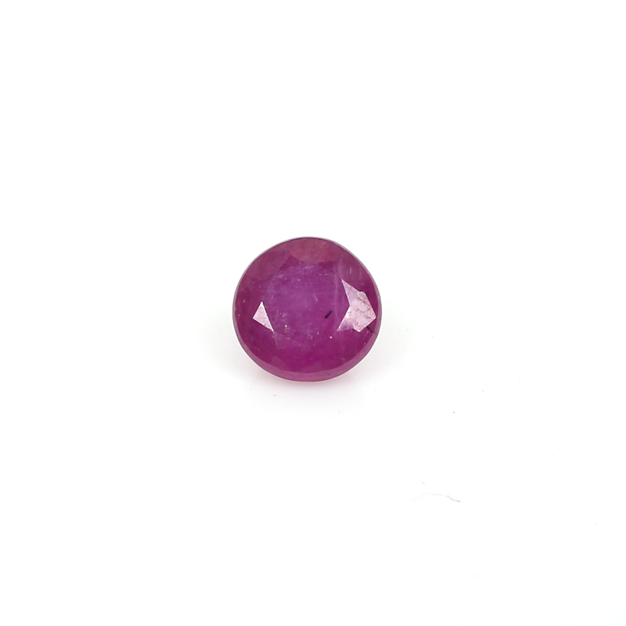 Red Sapphire 55mm Round cut 110Cts Loose Gemstone