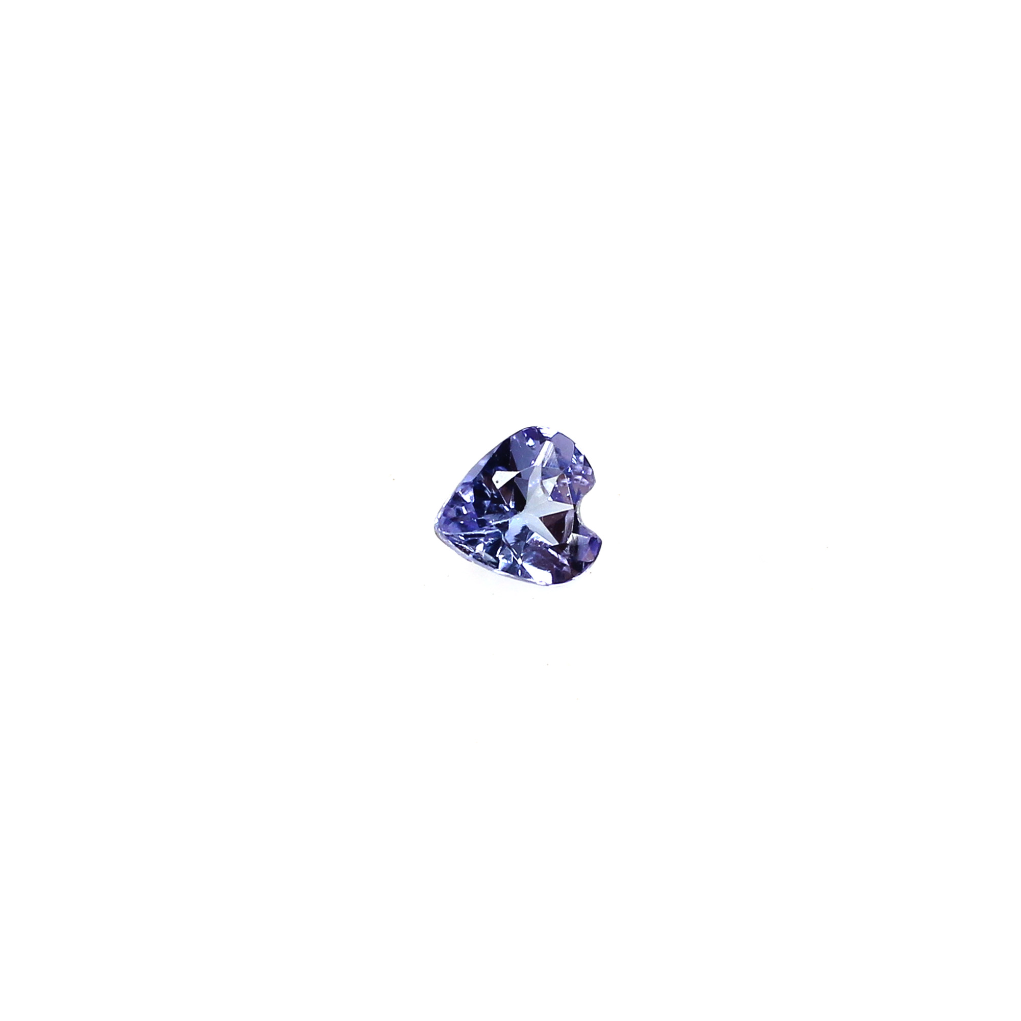 AAA Quality Natural Tanzanite 4x4mm Heart Cut 030Cts Loose Gemstone