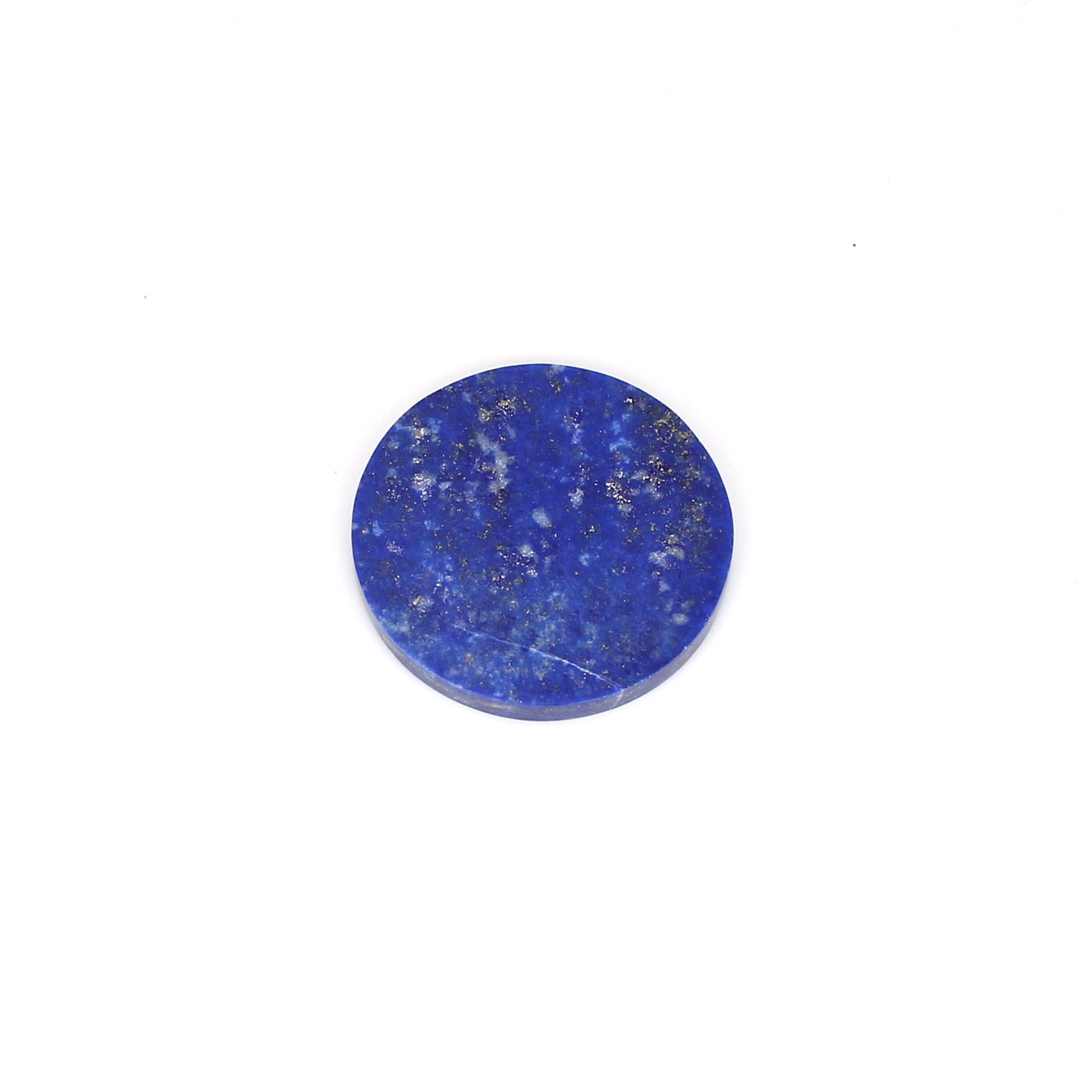 Natural Lapis Lazuli 27mm Round Flat 2610cts Loose Gemstone