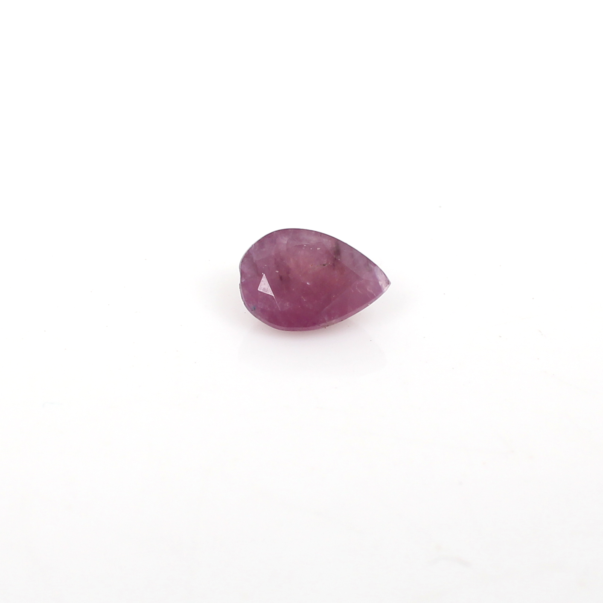 Red Sapphire 7x5mm Pear Cut 120Cts Loose Gemstone