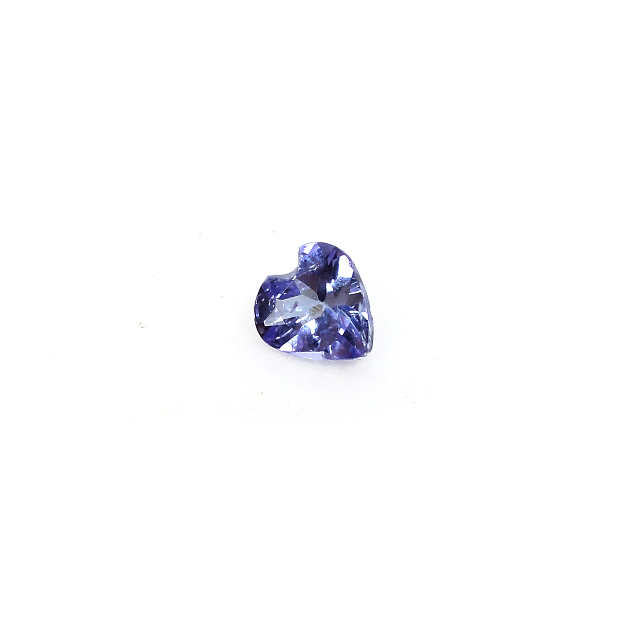 AAA Quality Natural Tanzanite 4x4mm Heart Cut 030Cts Loose Gemstone
