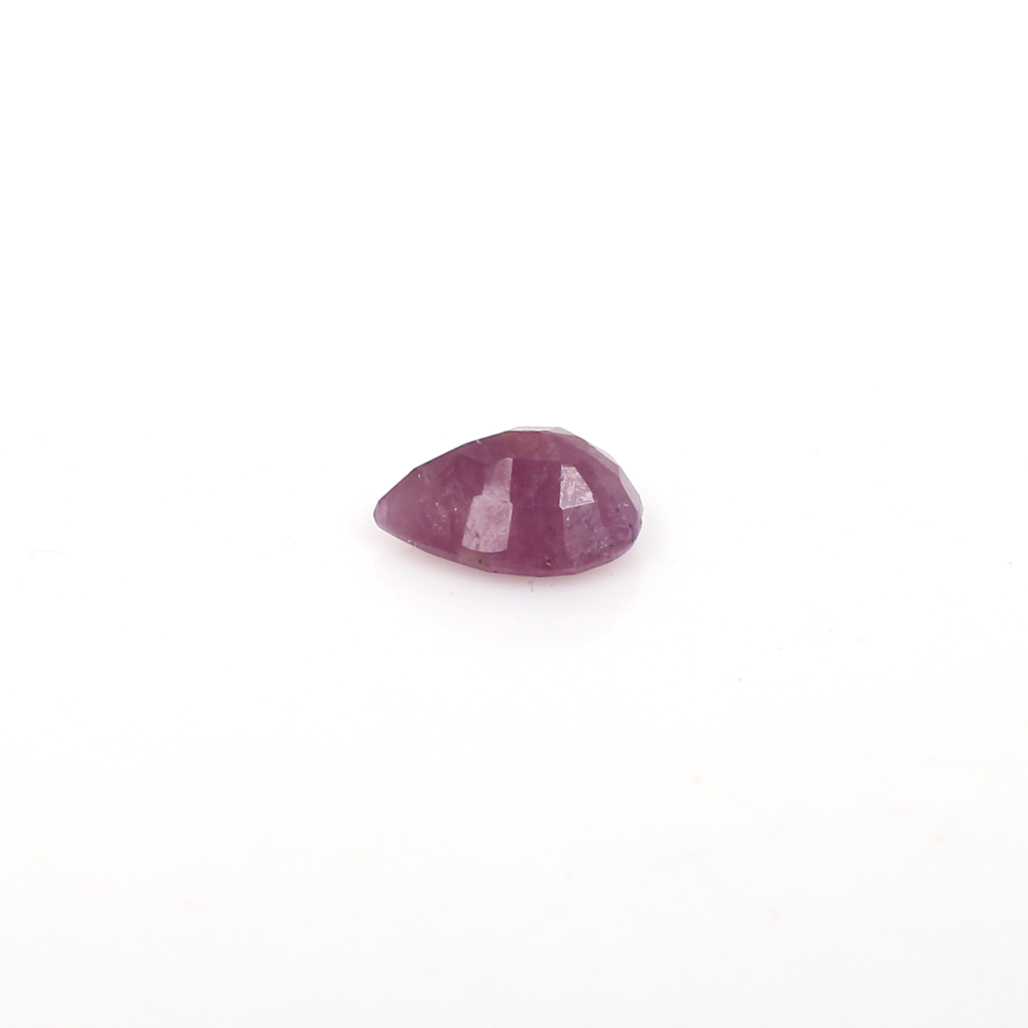 Red Sapphire 7x5mm Pear Cut 120Cts Loose Gemstone