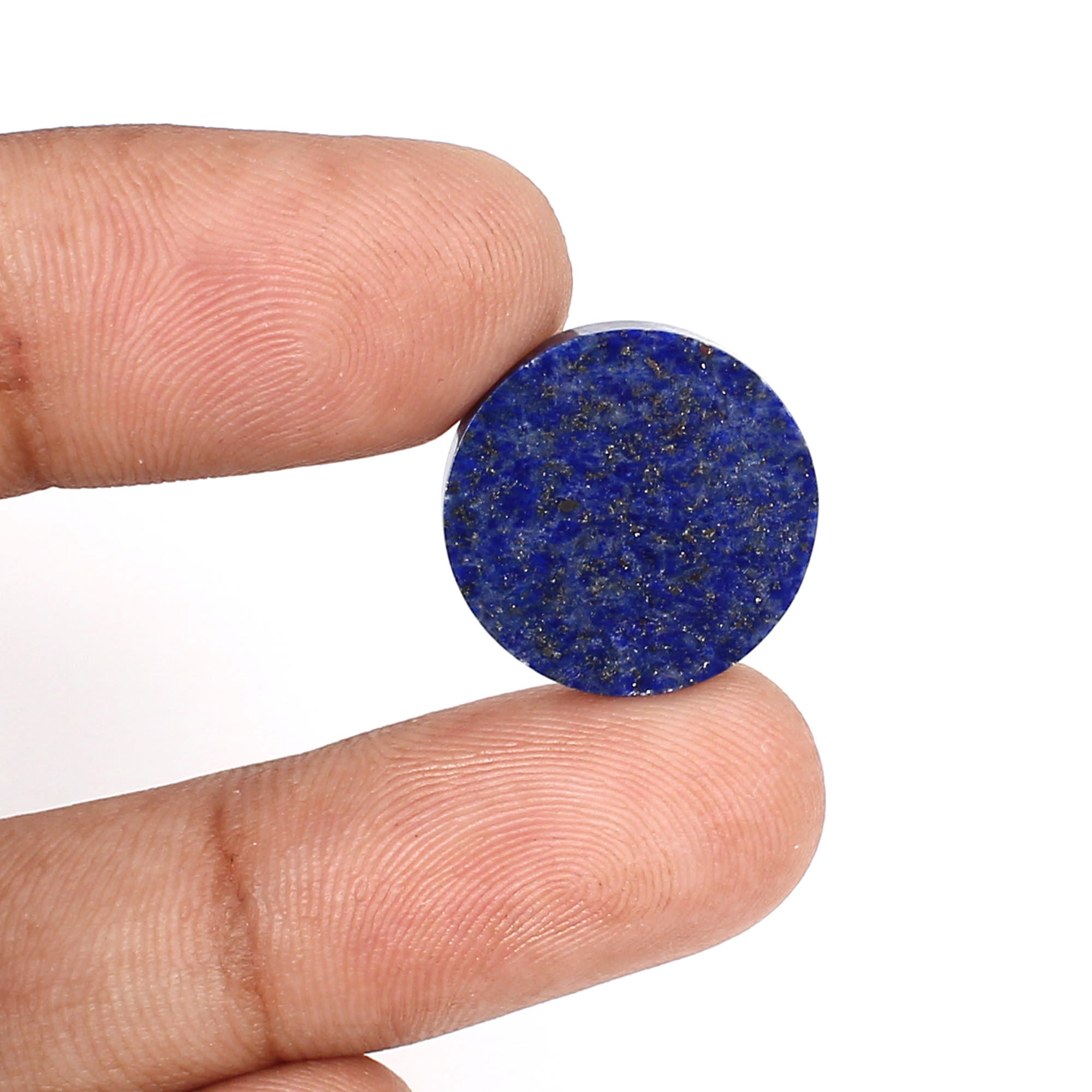 Natural Lapis Lazuli 22mm Round Flat 1740cts Loose Gemstone