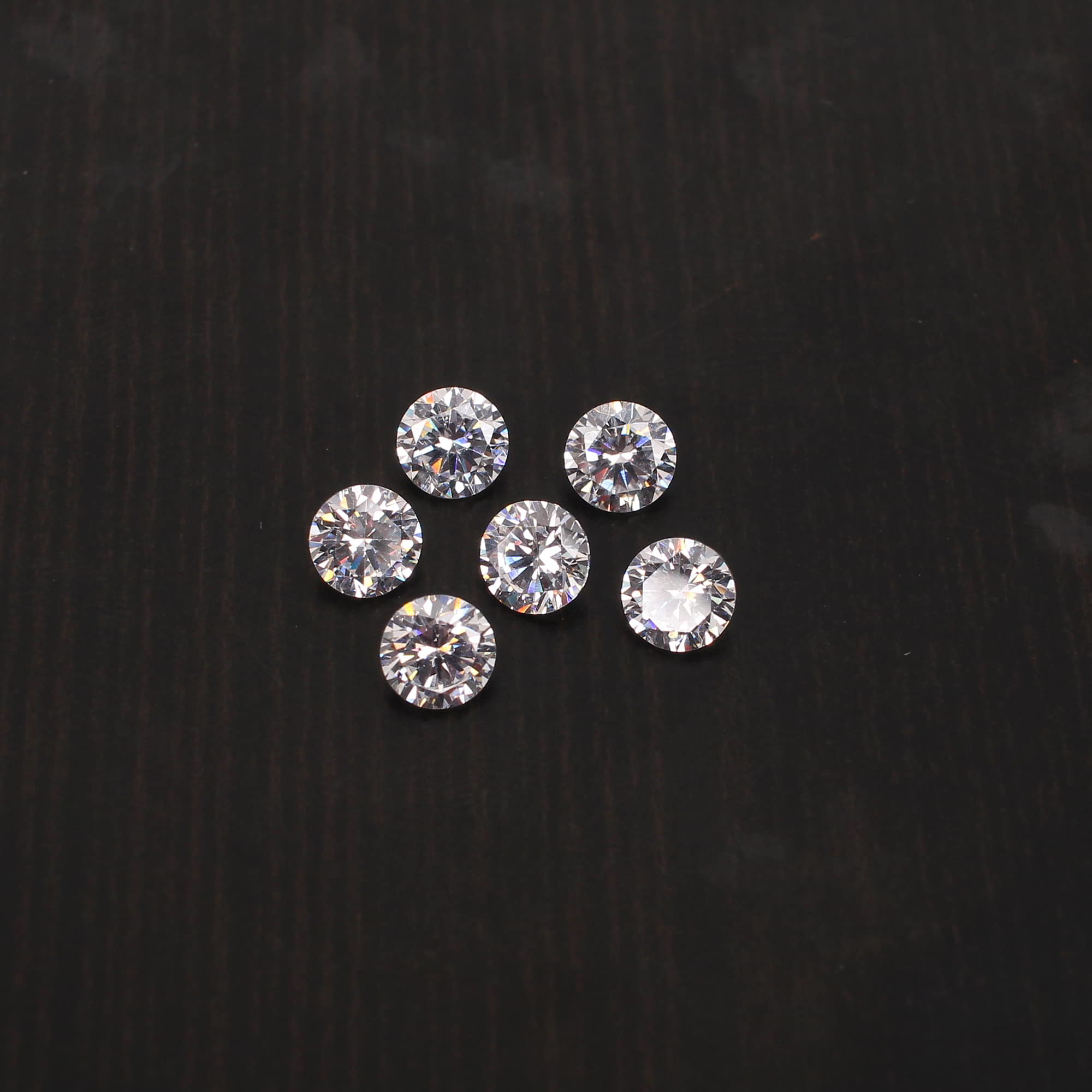Cubic Zircon 5mm Round Brilliant Cut