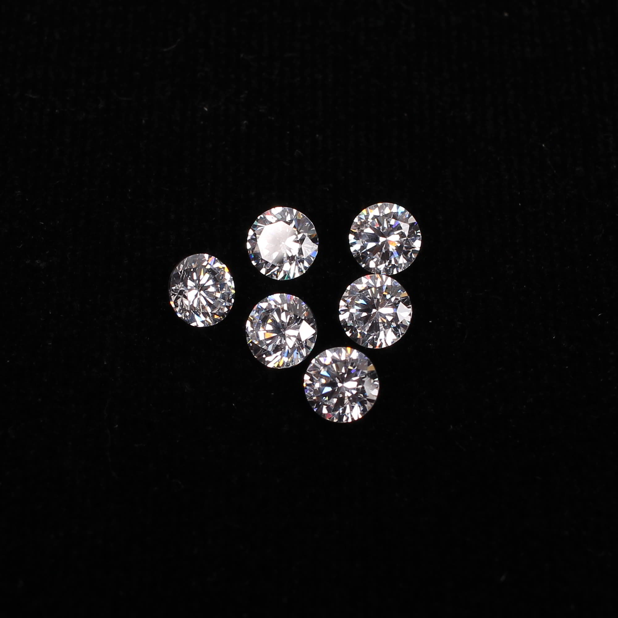 Cubic Zircon 5mm Round Brilliant Cut