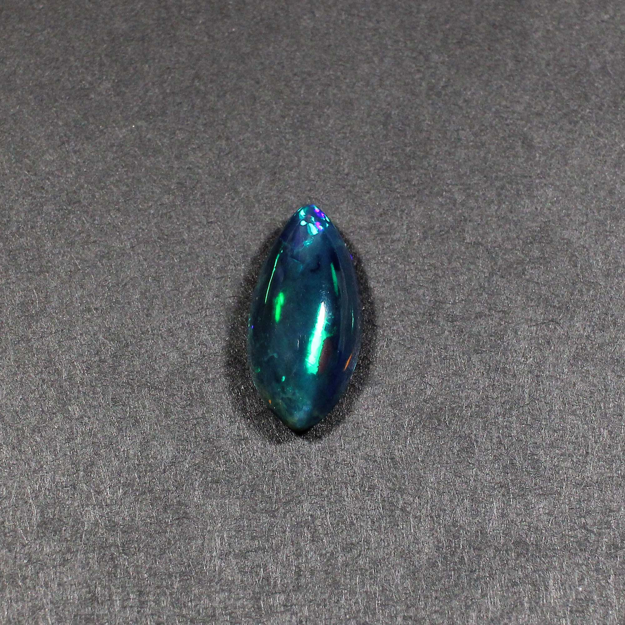 Natural Black Opal 21X10MM Marquise Cabochon 590Cts 1 Piece Gemstone For Making Jewelry