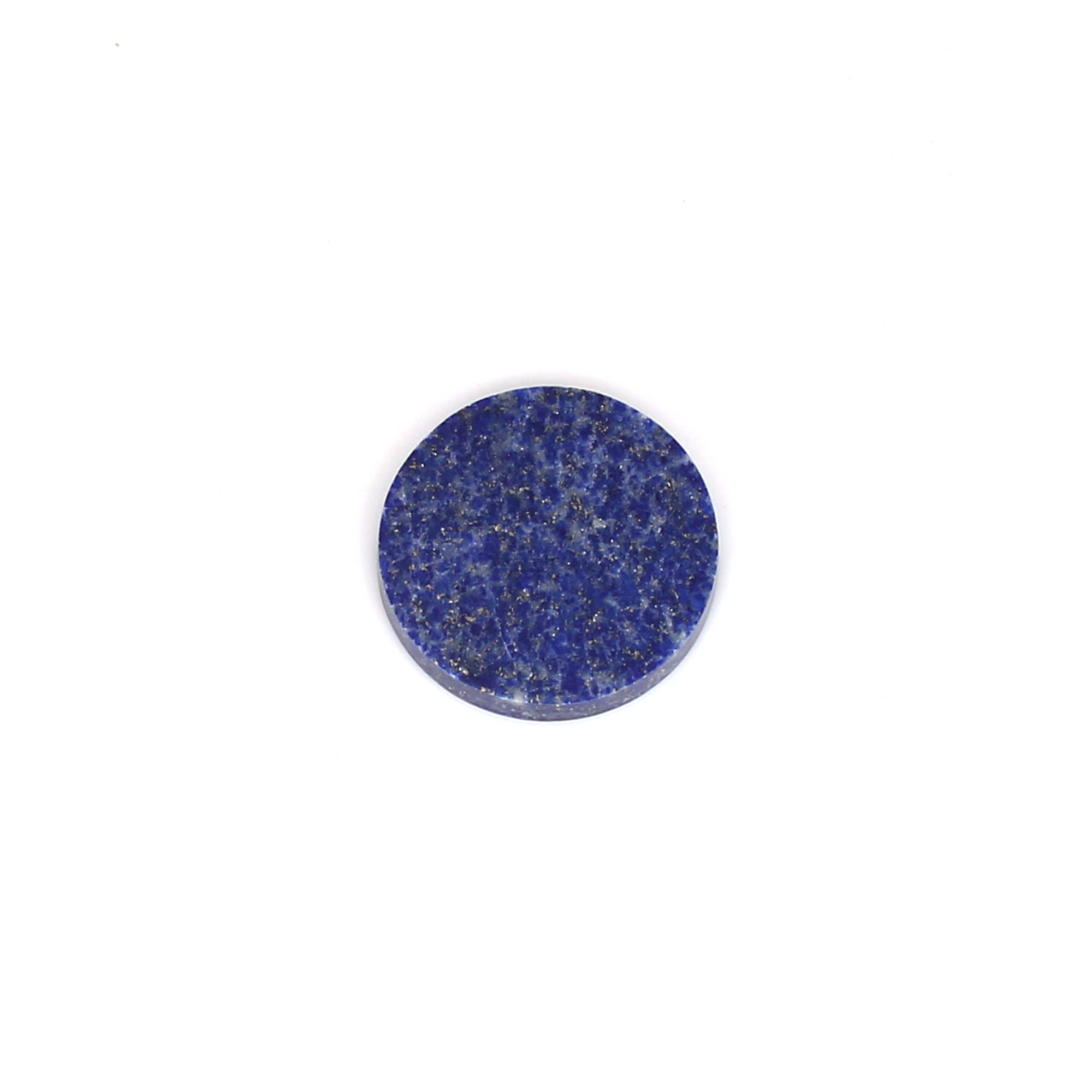 Natural Lapis Lazuli 17mm Round Flat 1105cts Loose Gemstone