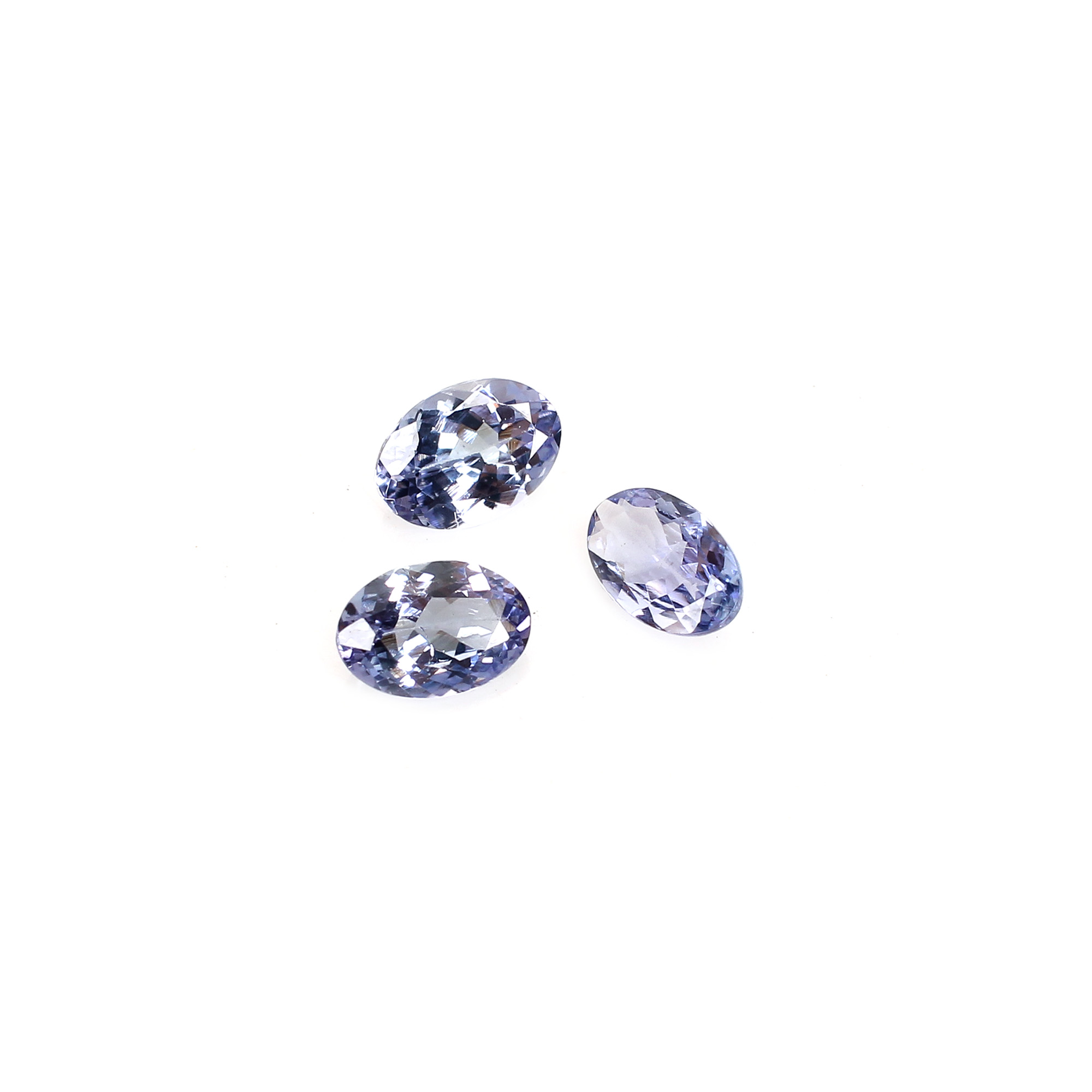 AAA Quality 1Pcs Natural Tanzanite 5x7mm Oval Cut 0655Cts Loose Gemstone
