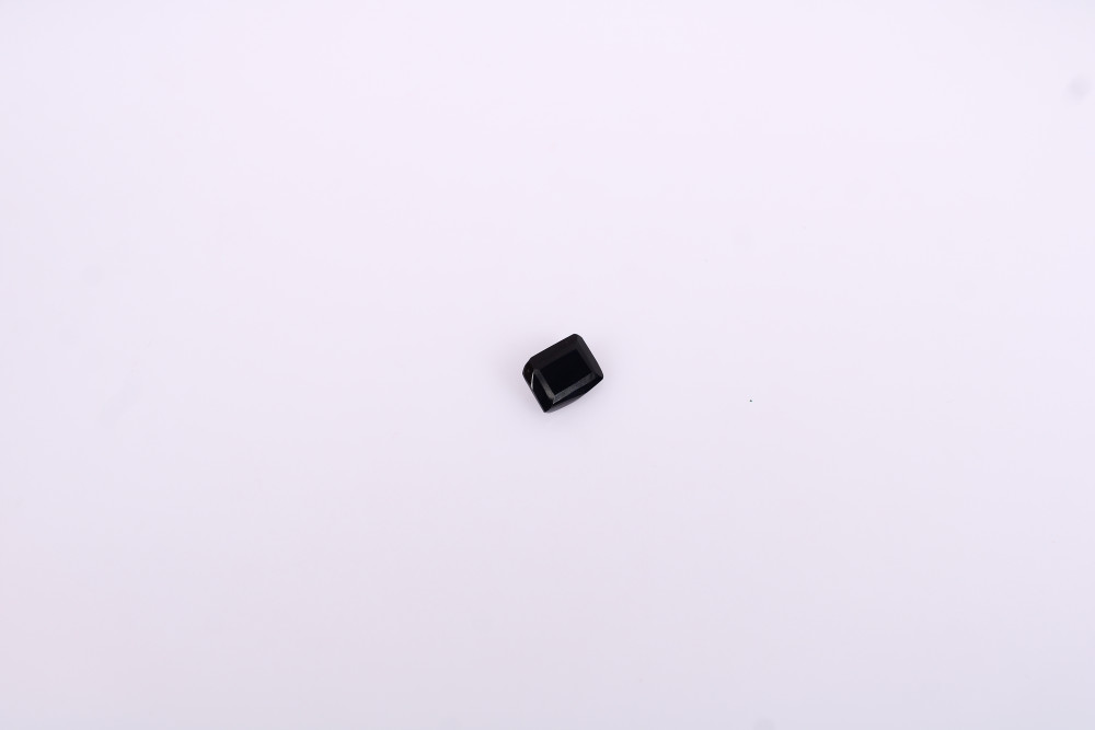 Image of Black Onyx Gemstone Normal Cut 10x8mm 2.2 Carat Loose Stone for Jewelry Making