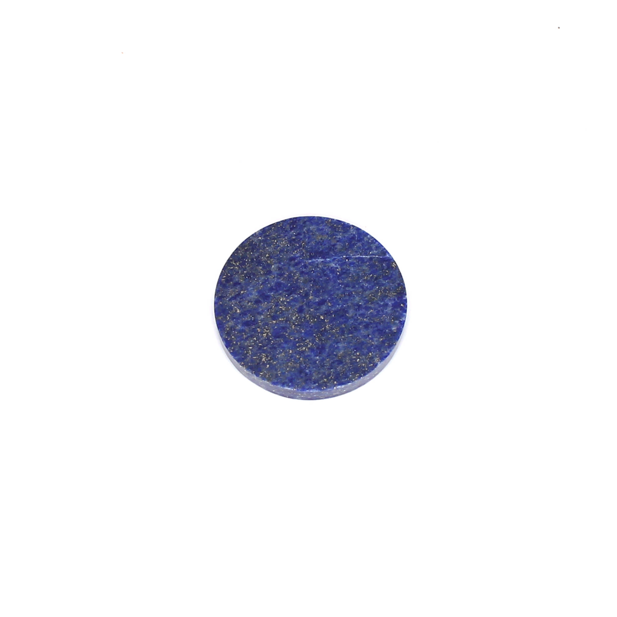 Natural Lapis Lazuli 17mm Round Flat 1105cts Loose Gemstone