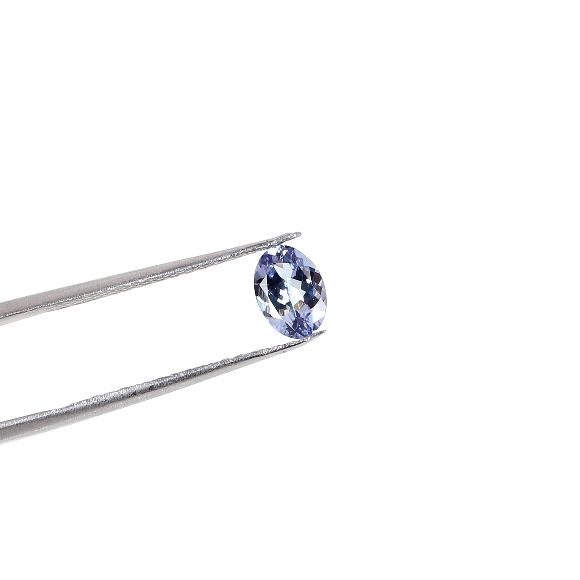 AAA Quality 1Pcs Natural Tanzanite 5x7mm Oval Cut 0655Cts Loose Gemstone