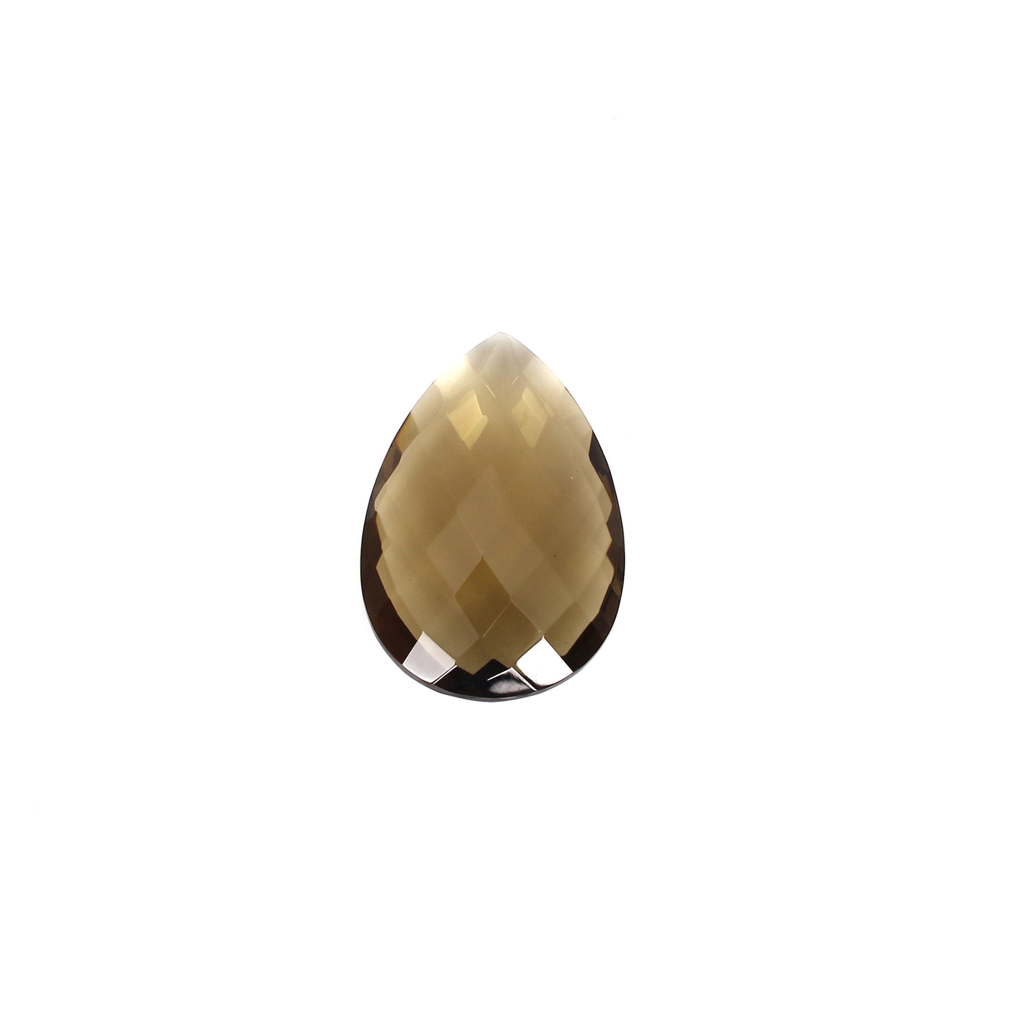 Smoky Hydro 30x20mm Pear Briolette cut 2430cts Loose Gemstone