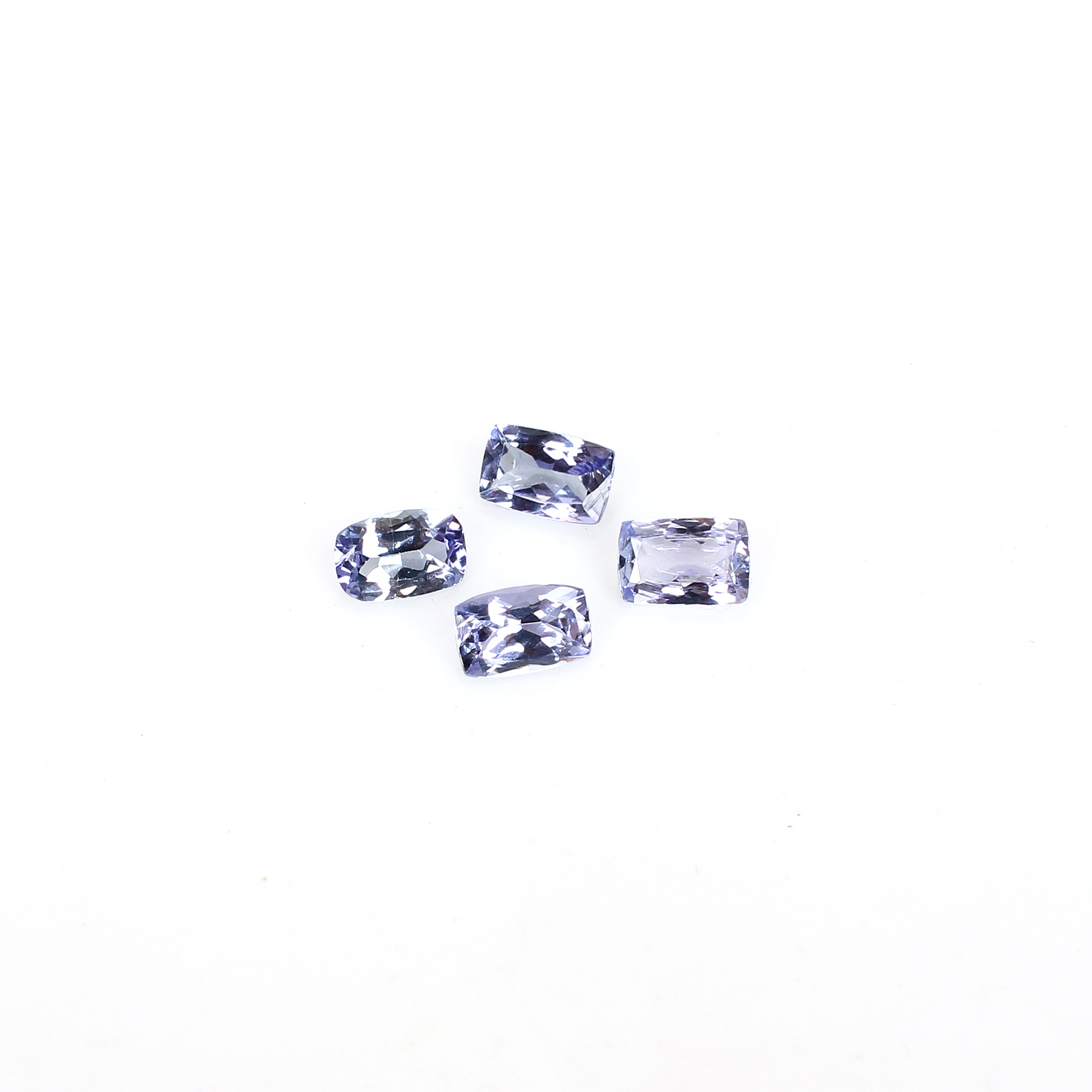 AAA Quality 1Pcs Natural Tanzanite 4x6mm Rectangle Cut 0520Cts Loose Gemstone