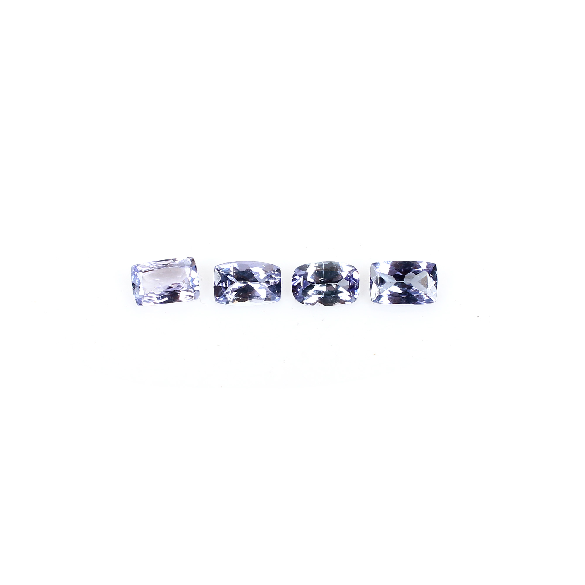 AAA Quality 1Pcs Natural Tanzanite 4x6mm Rectangle Cut 0520Cts Loose Gemstone