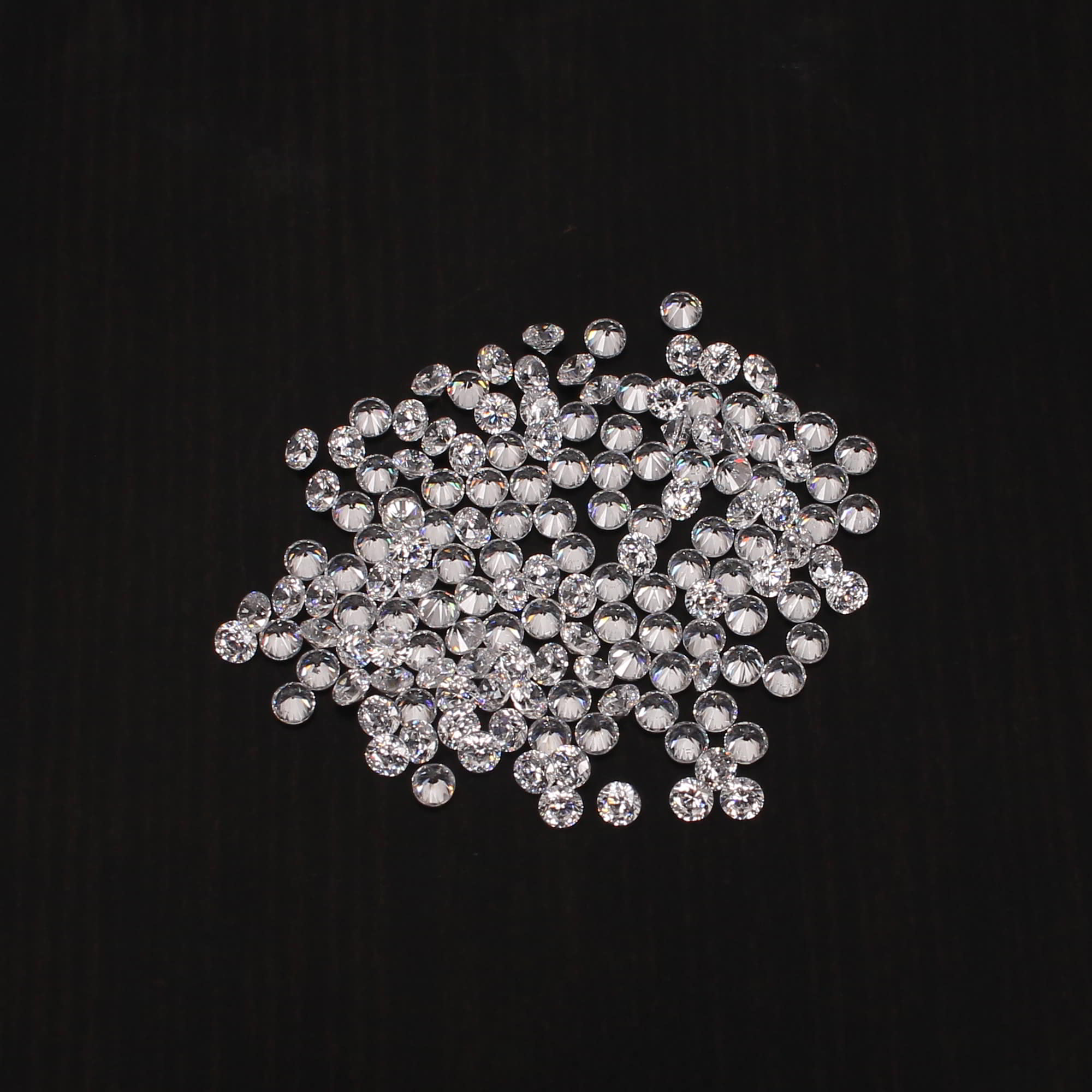 Cubic Zircon 3mm Round Brilliant Cut