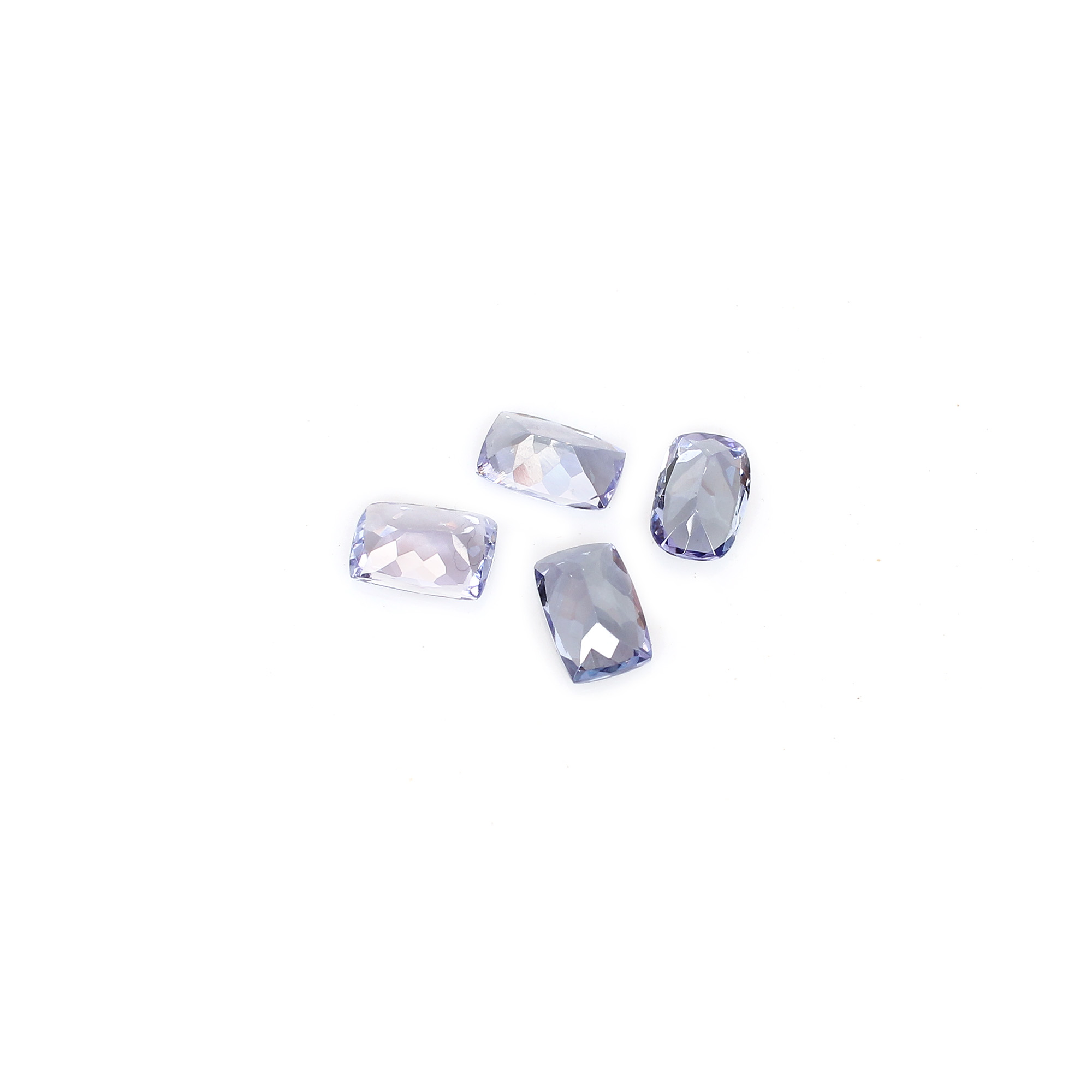 AAA Quality 1Pcs Natural Tanzanite 4x6mm Rectangle Cut 0520Cts Loose Gemstone