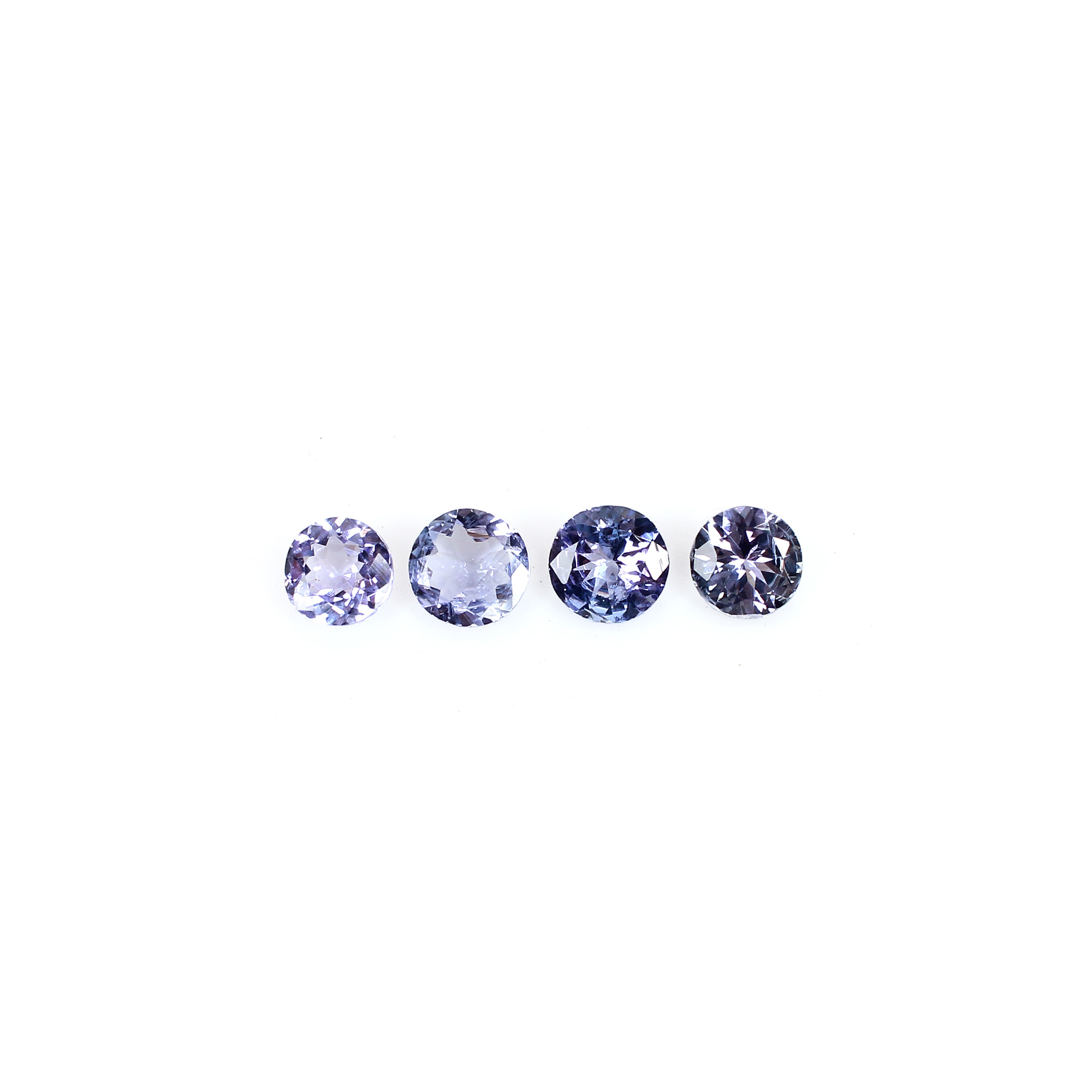 AAA Quality 1Pcs Natural Tanzanite 6mm Round 0620 Cut 0625Cts Loose Gemstone