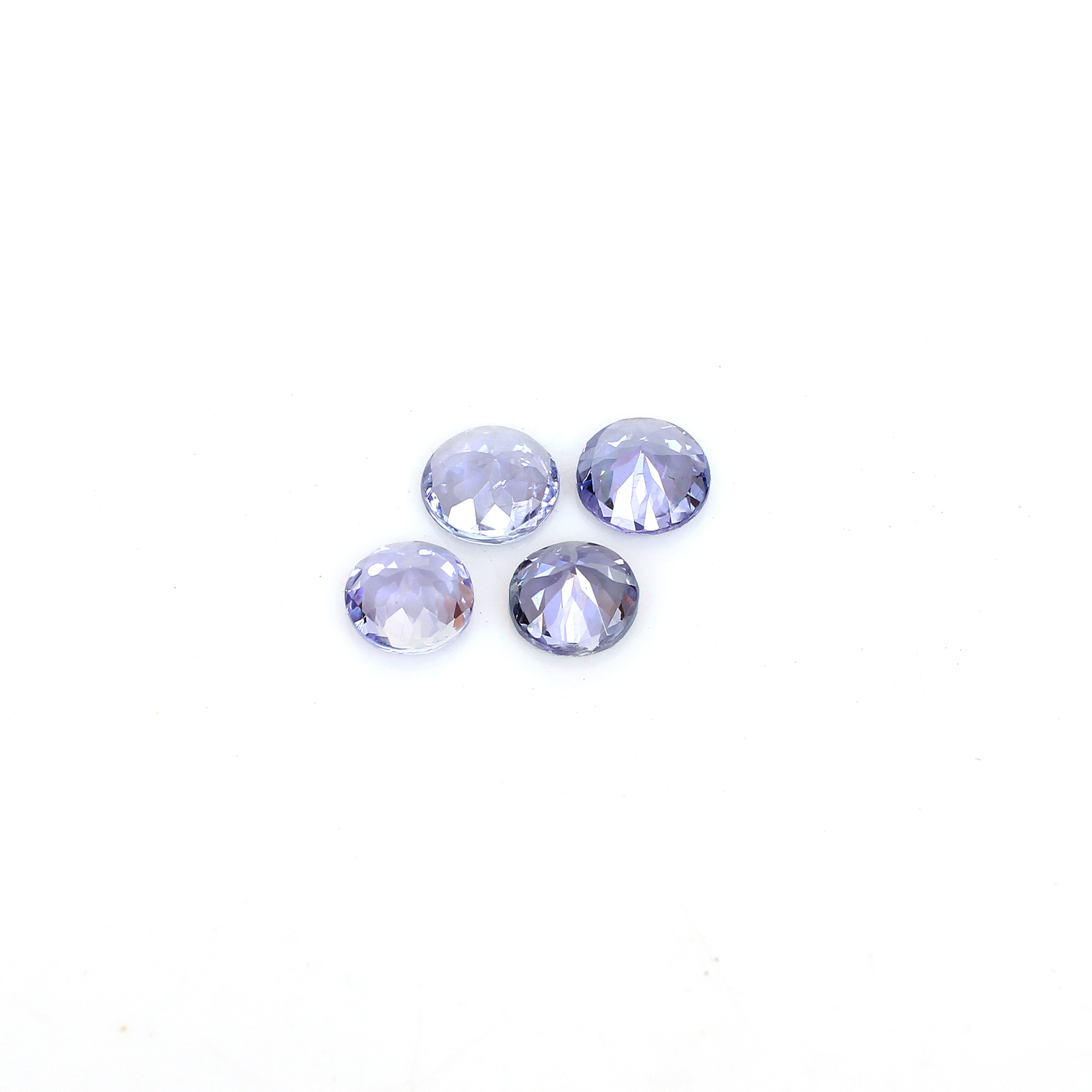AAA Quality 1Pcs Natural Tanzanite 6mm Round 0620 Cut 0625Cts Loose Gemstone