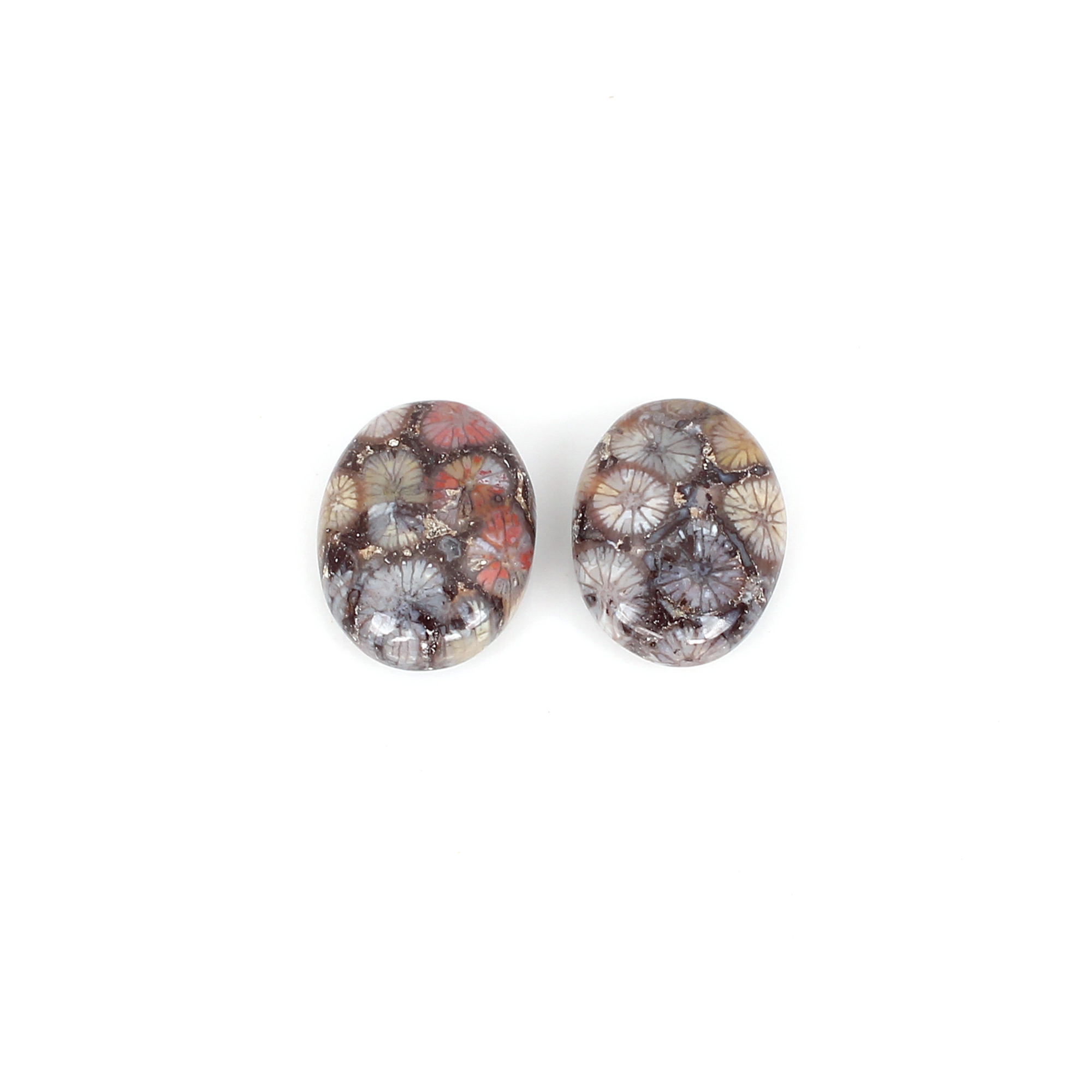Natural Porcelain Jasper 16x12mm Oval Cab 840cts Loose Gemstone