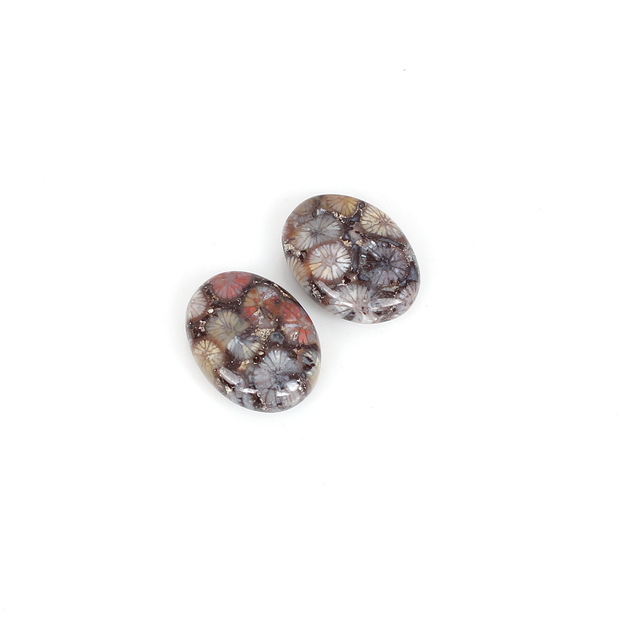 Natural Porcelain Jasper 16x12mm Oval Cab 840cts Loose Gemstone
