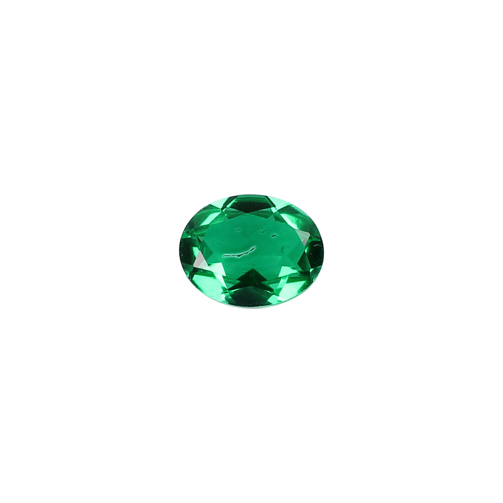 Image of Apatite Hydro  Normal Cut Gemstone 9x7 mm 1.5 Carat for Jewelry Making