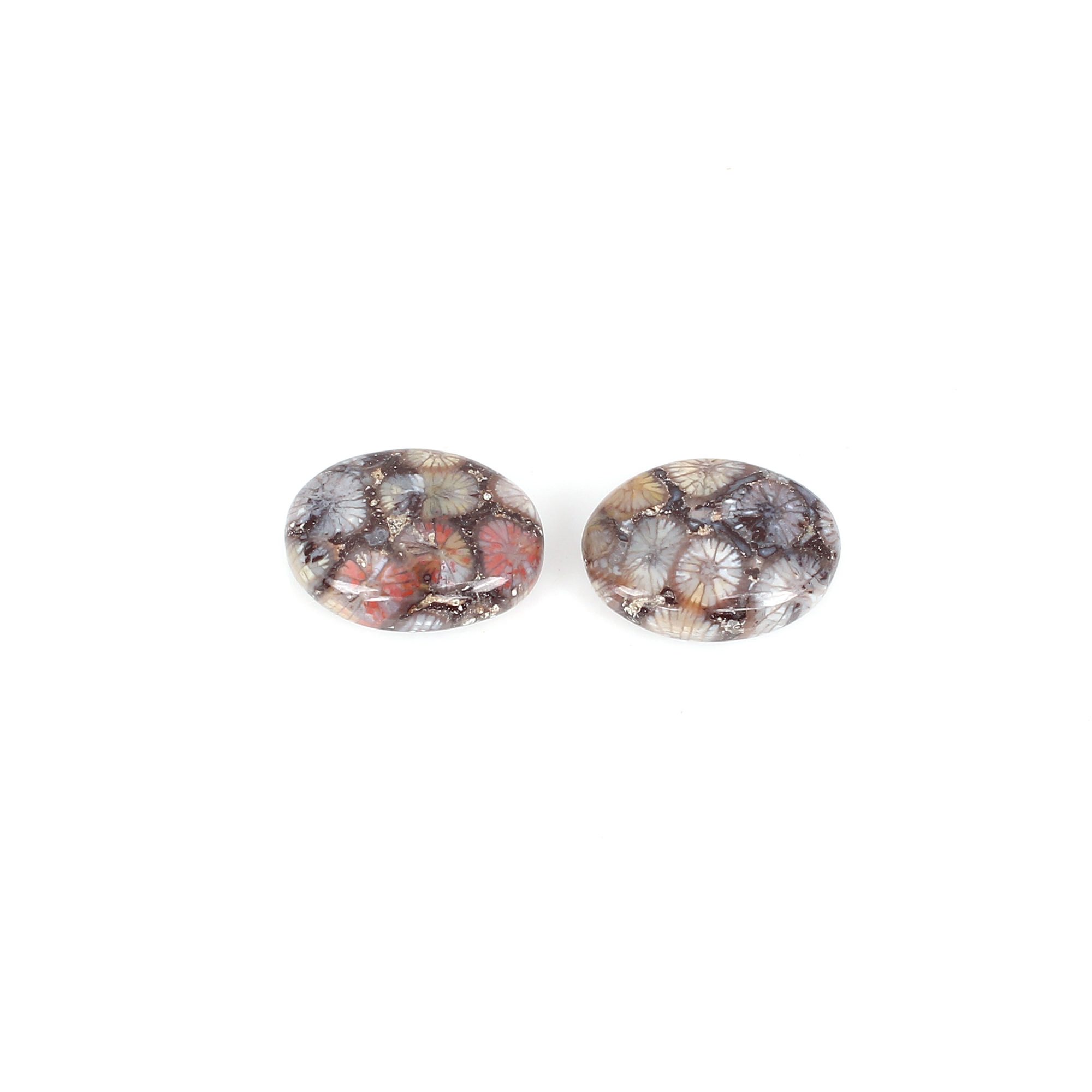 Natural Porcelain Jasper 16x12mm Oval Cab 840cts Loose Gemstone