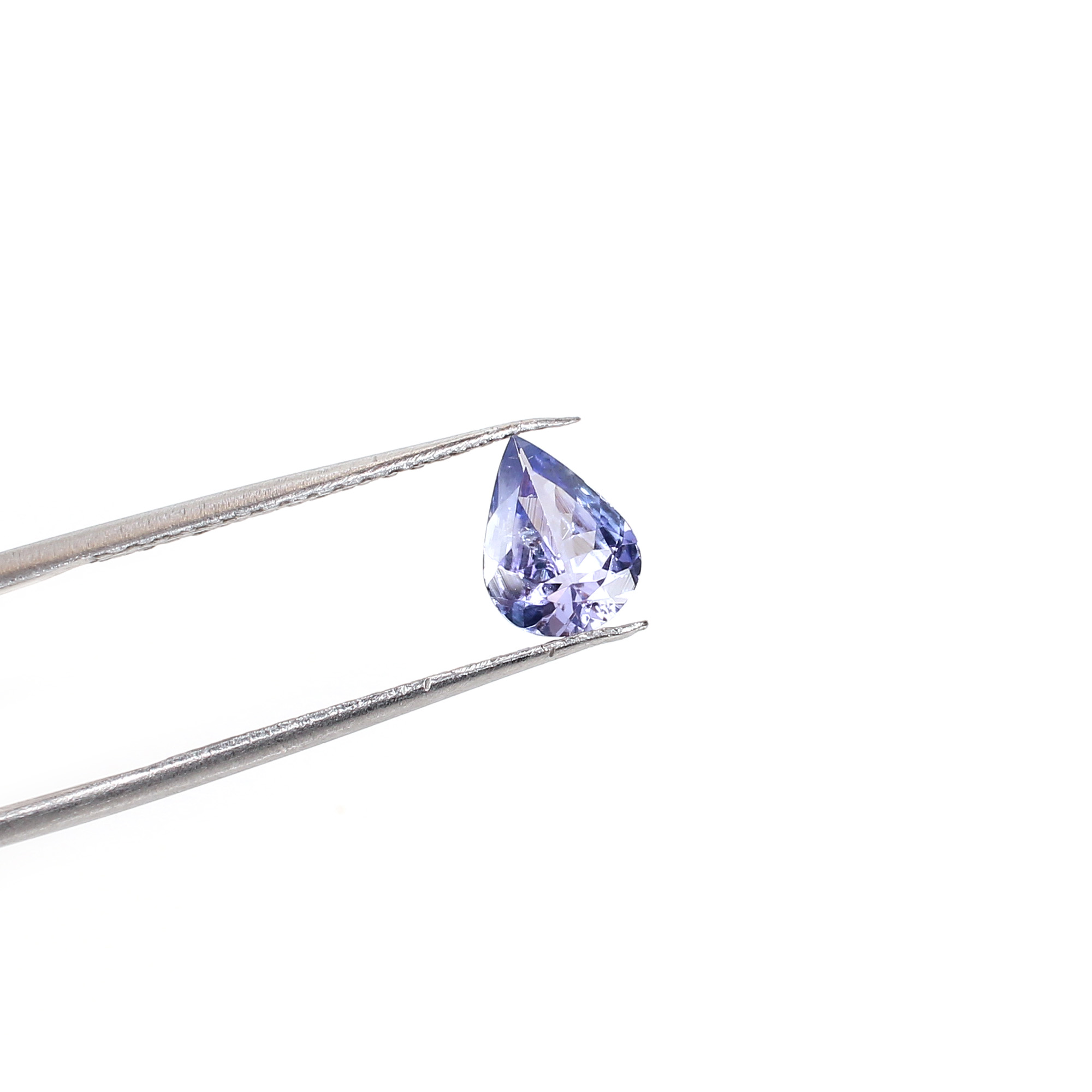AAA Quality 1Pcs Natural Tanzanite 6x8mm Pear Cut 0825Cts Loose Gemstone