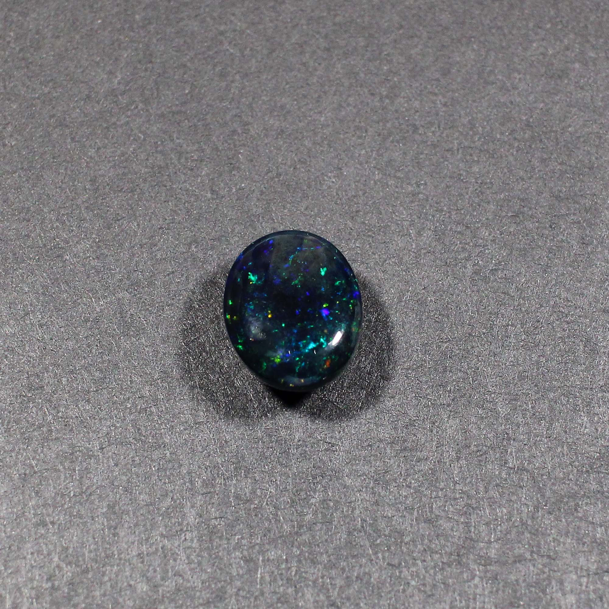 Natural Black Opal 13X10MM Oval Cabochon 340Cts 1 Piece Gemstone For Making Jewelry