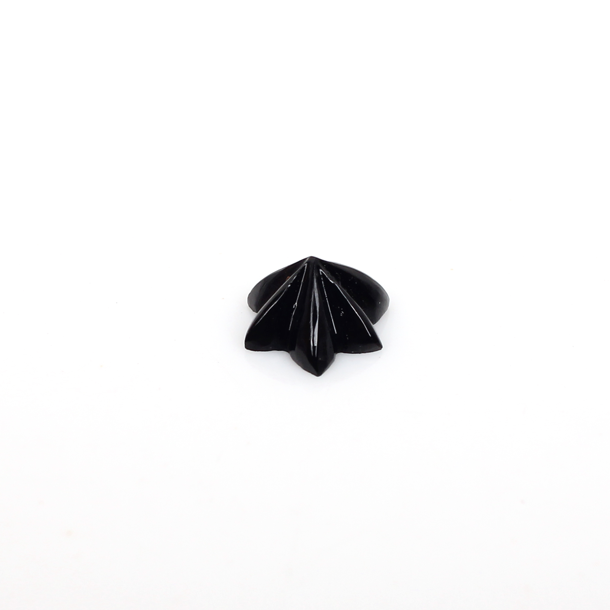 Black Onyx 9x9mm Star Cut 135ct Loose Gemstone