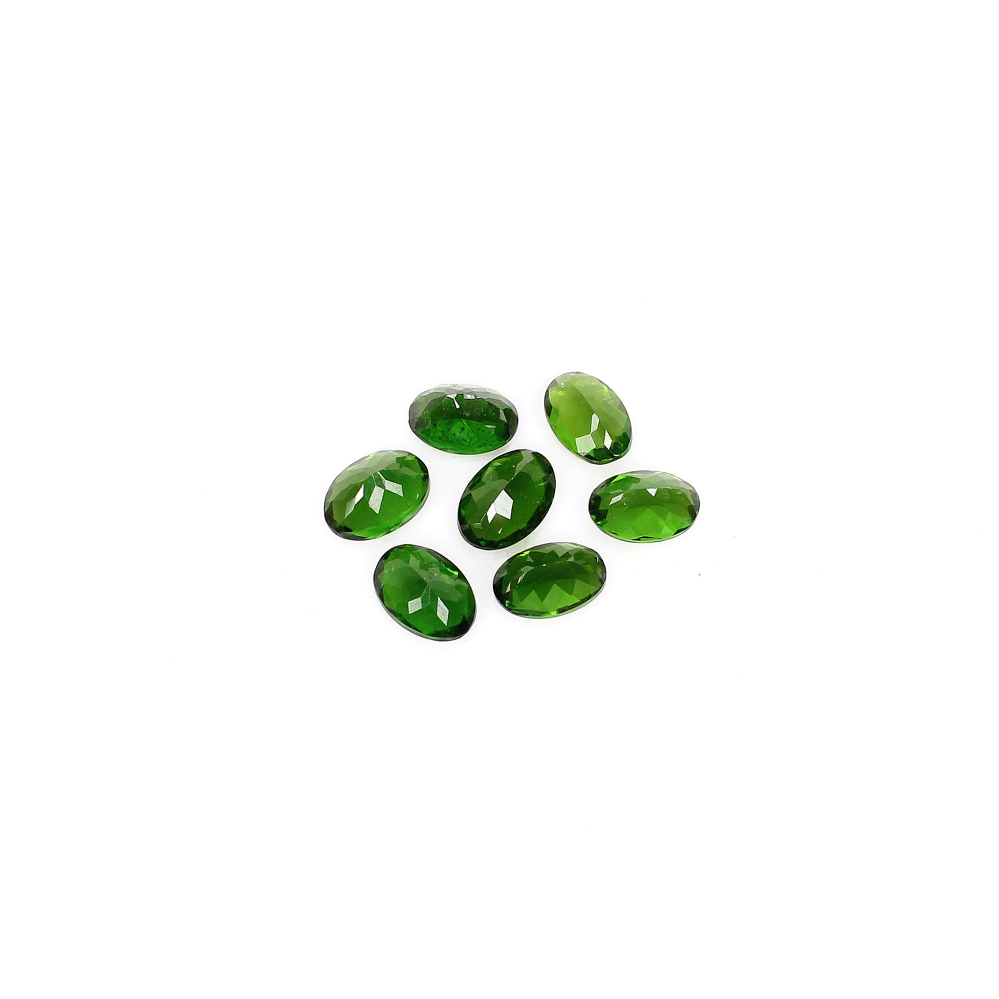 Natural Chrome Diopside 6x4mm Oval Cut 070cts Loose Gemstone