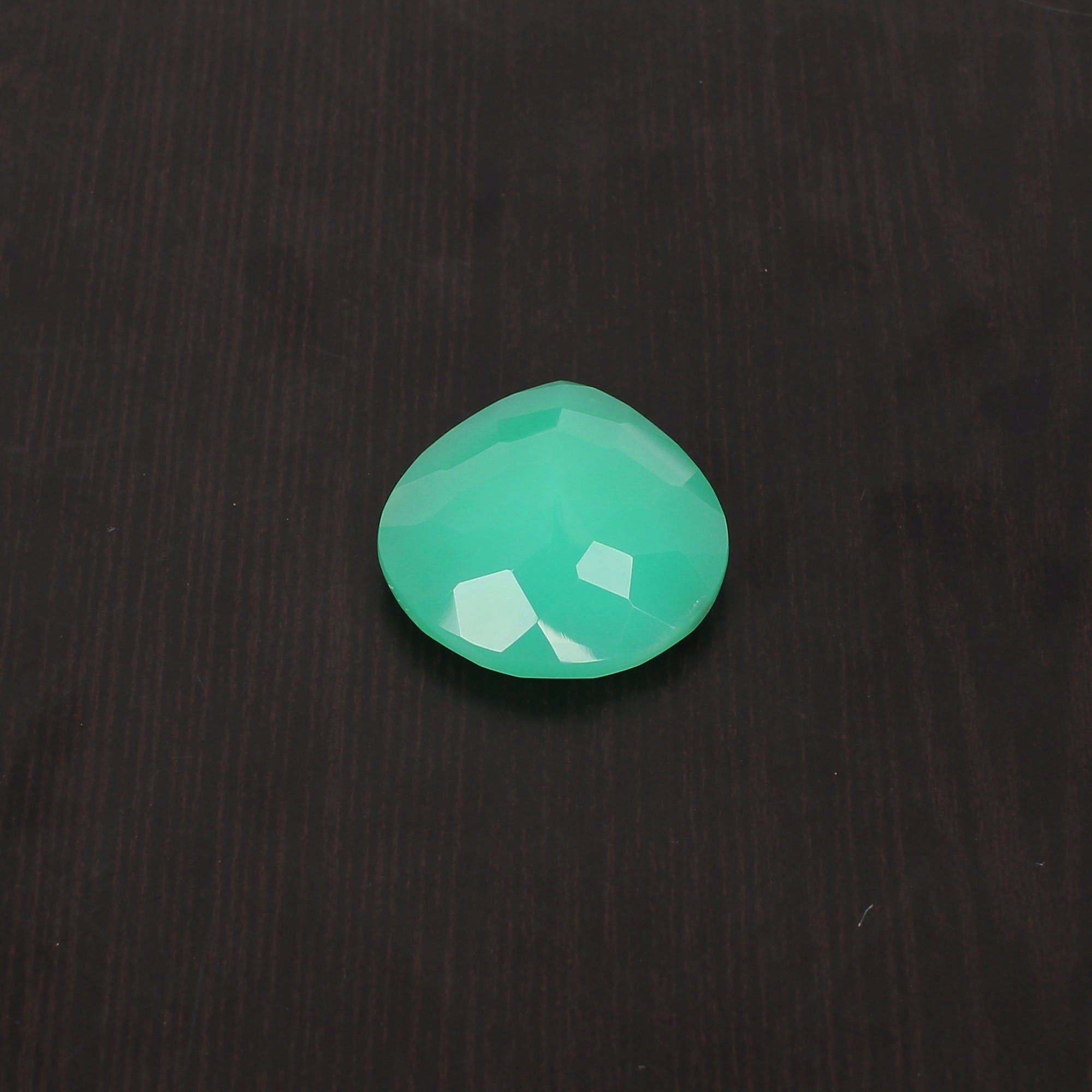 Chrysoprase 27x26mm Heart Cut 4315cts Loose Gemstone