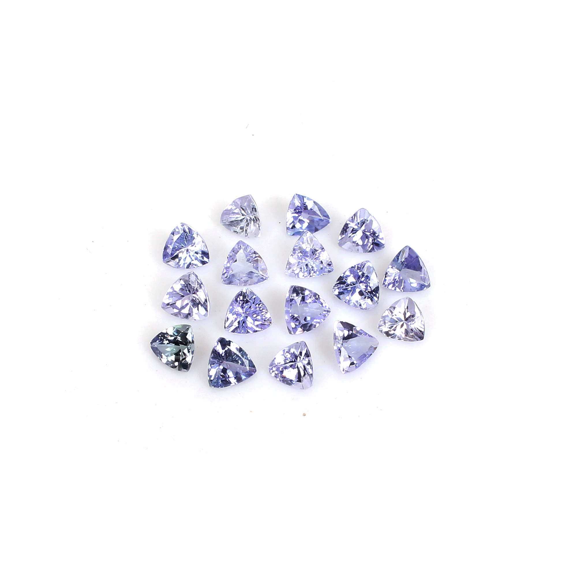 AAA Quality 1Pcs Natural Tanzanite 5x5mm Cushion Cut 0500Cts Loose Gemstone
